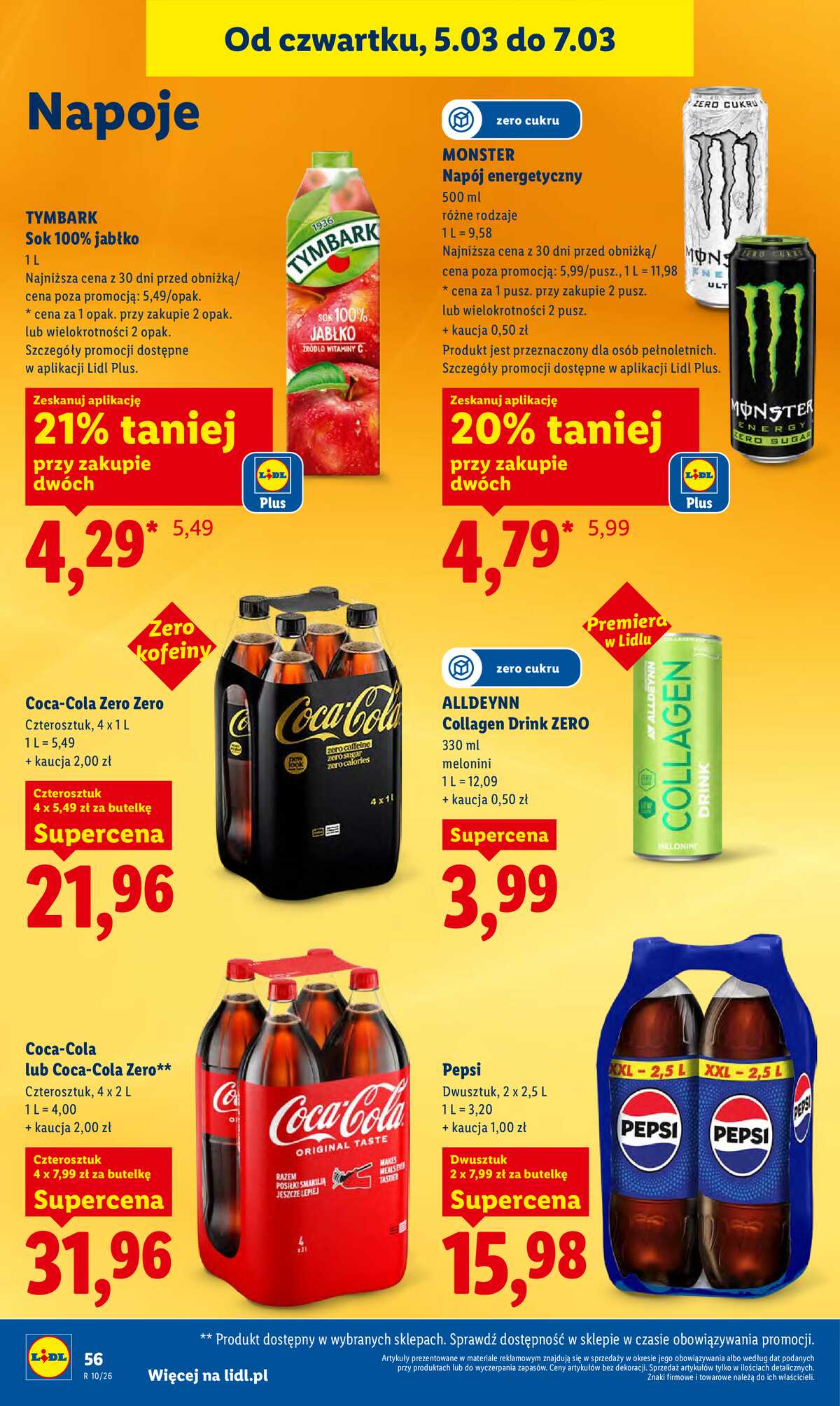 Leták Lidl Polsko 5.3.-7.3.2026 strana 58