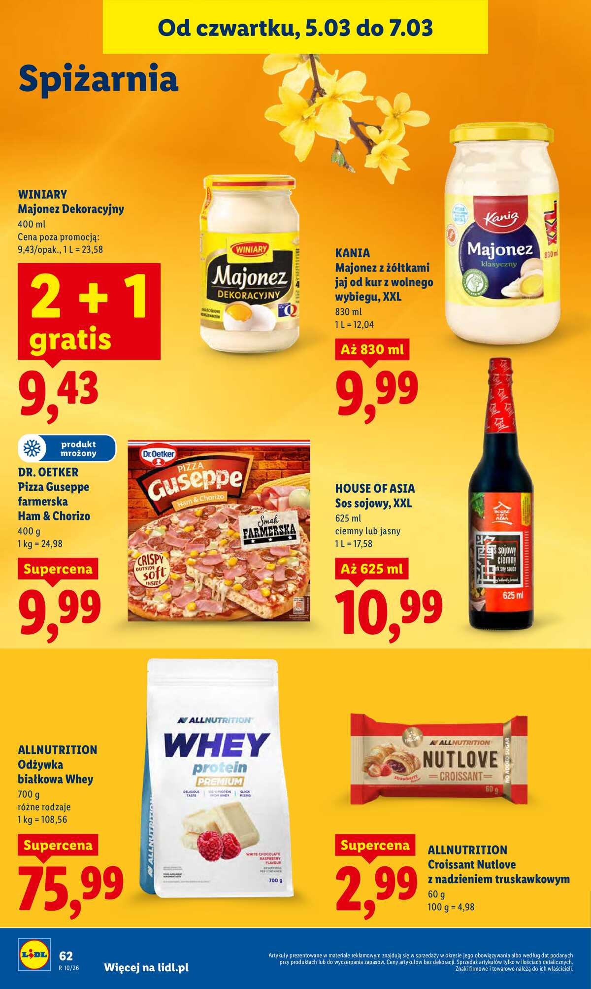 Leták Lidl Polsko 5.3.-7.3.2026 strana 64