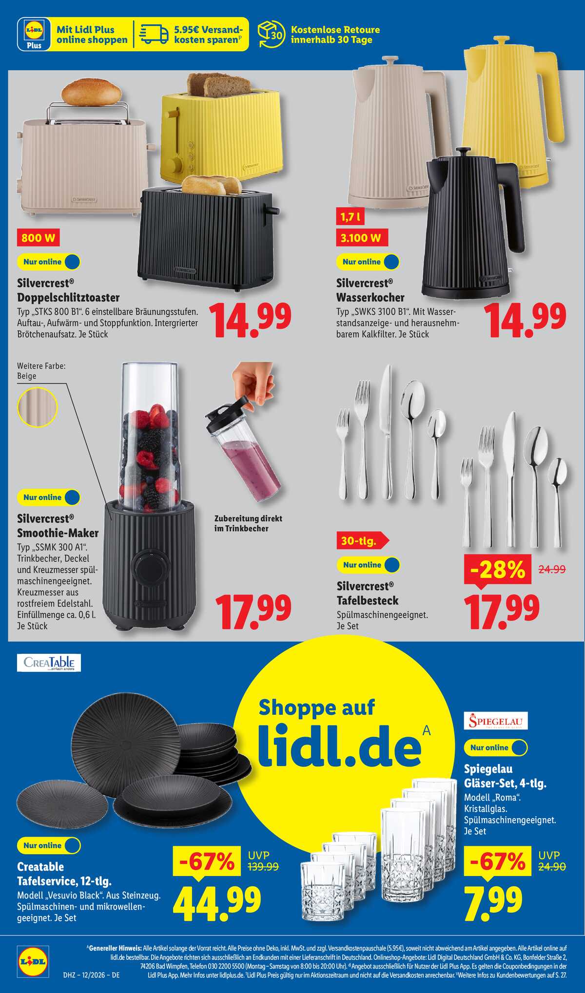 Leták Lidl Německo 16.3.-21.3.2026 strana 10