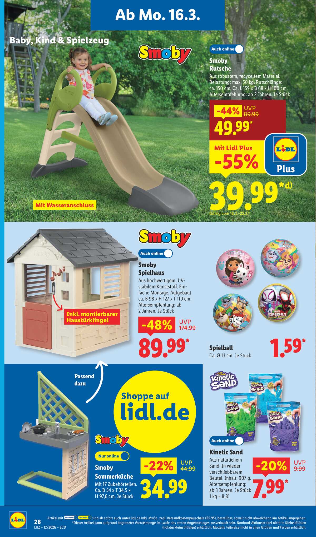 Leták Lidl Německo 16.3.-21.3.2026 strana 18