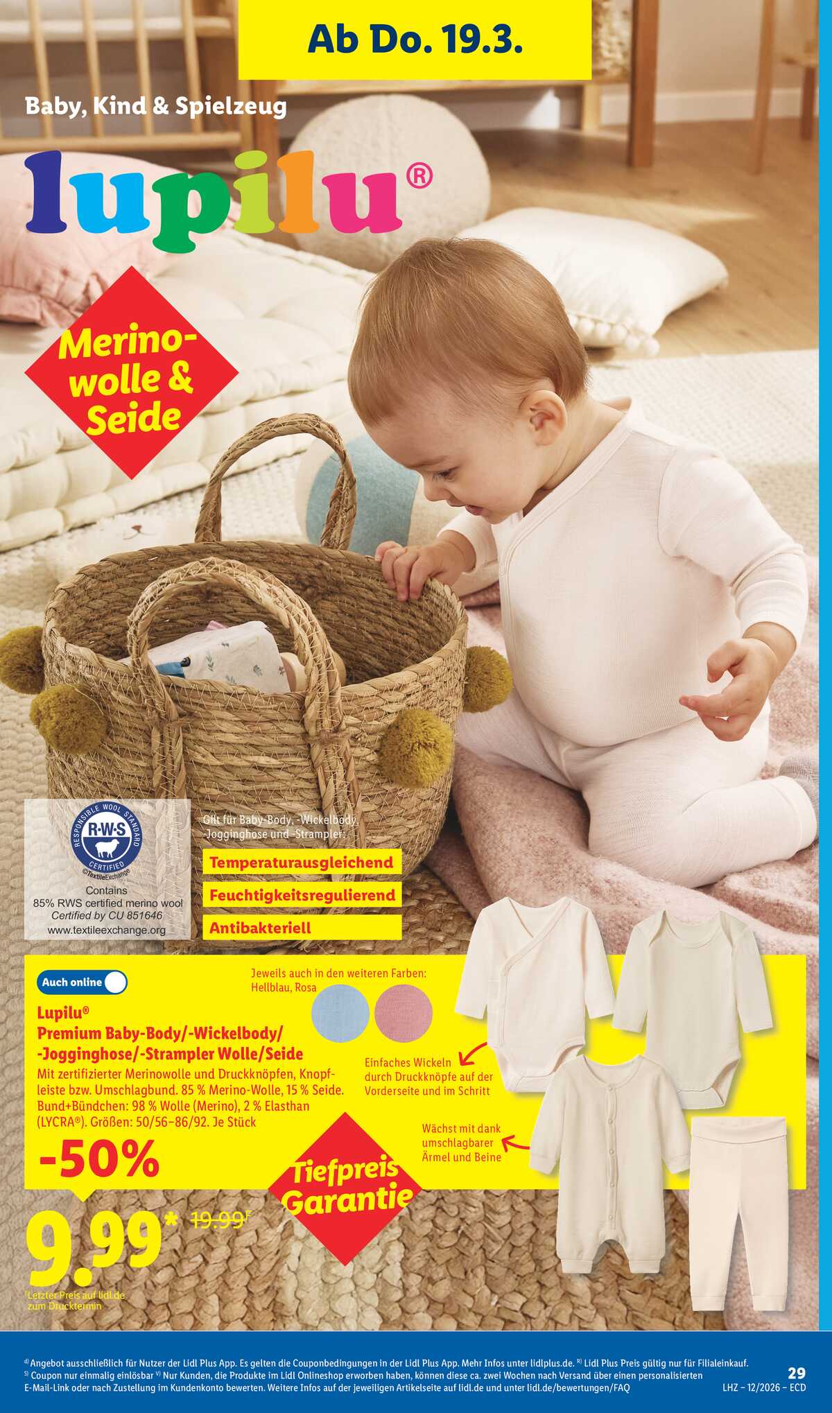 Leták Lidl Německo 16.3.-21.3.2026 strana 19