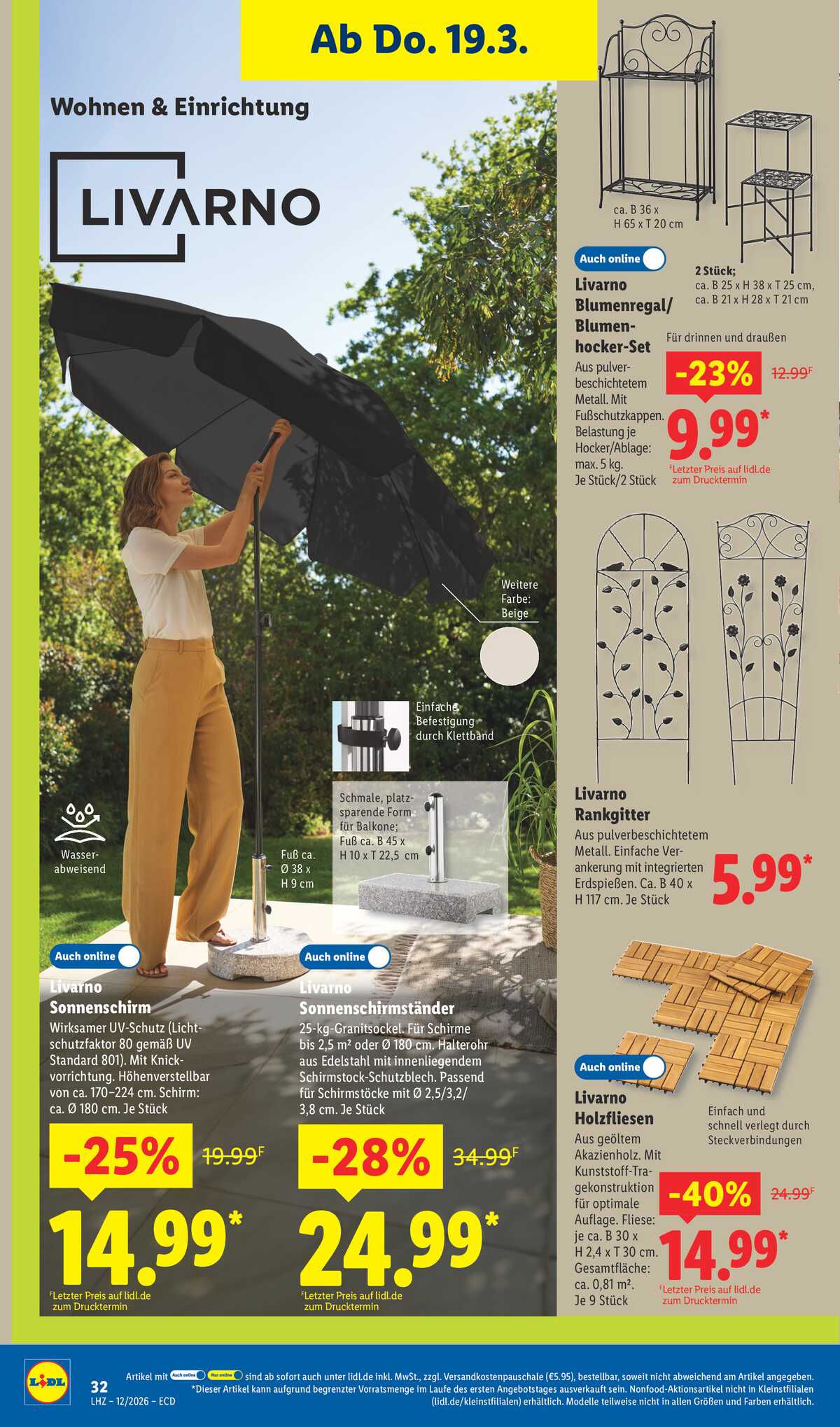 Leták Lidl Německo 16.3.-21.3.2026 strana 22