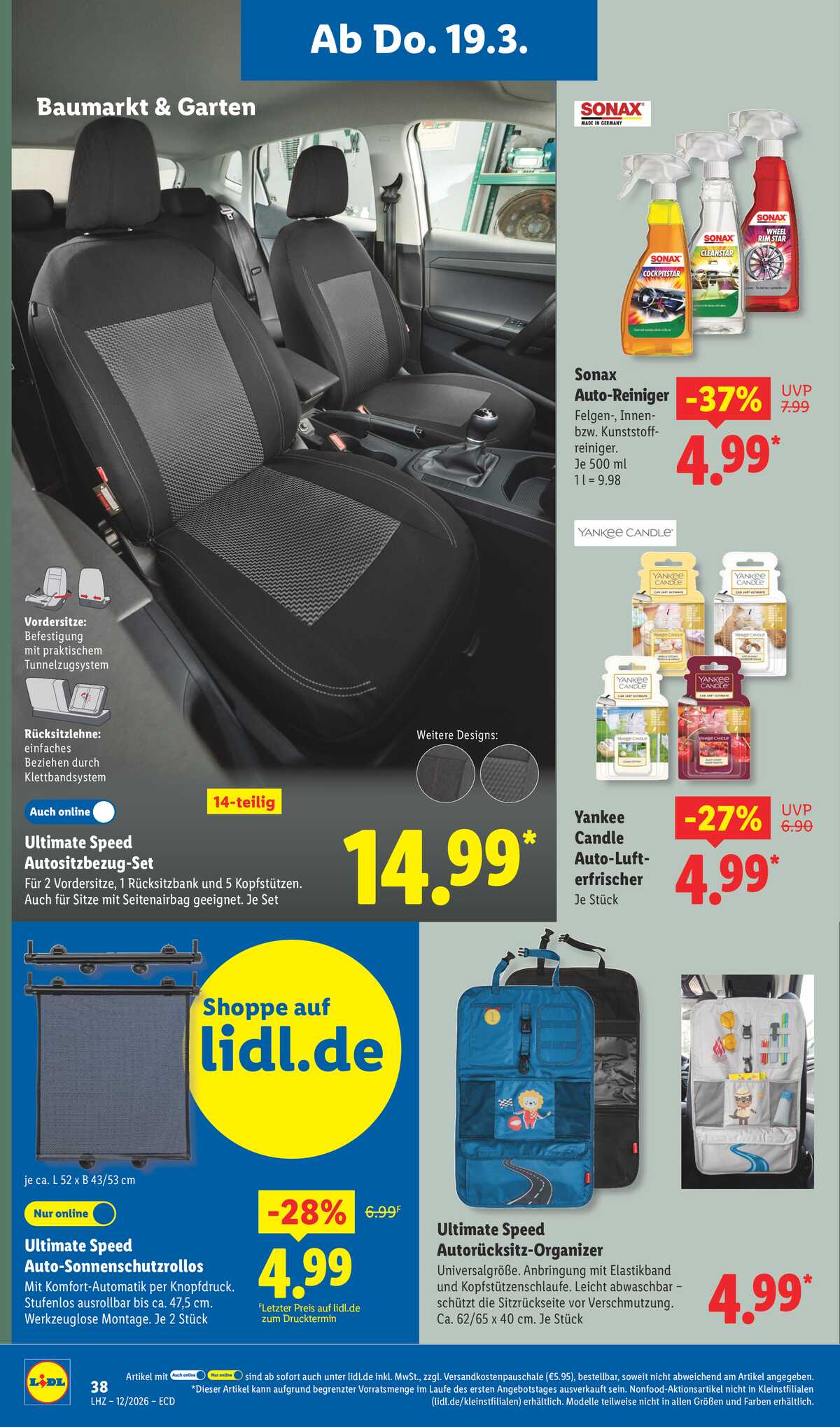 Leták Lidl Německo 16.3.-21.3.2026 strana 30