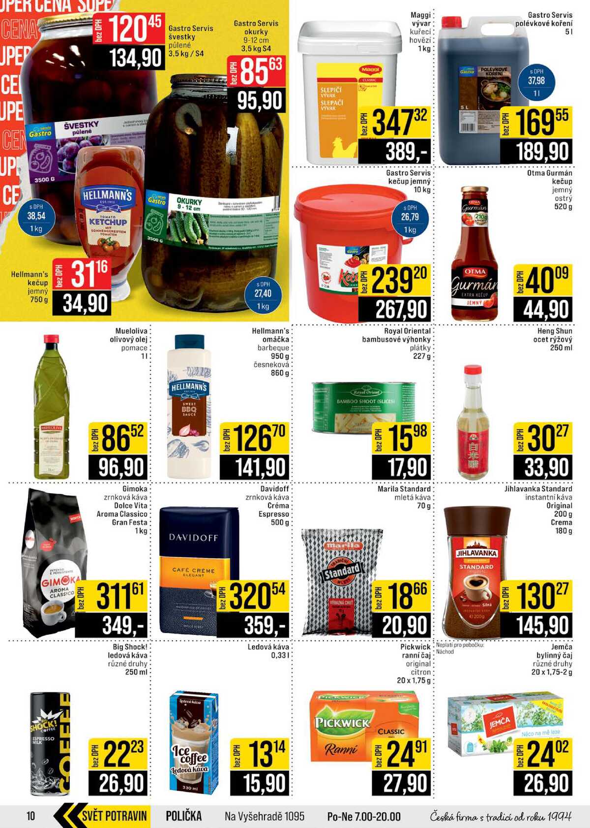 JIP Cash & Carry České Budějovice, Most, Náchod, Polička, Sušice a Svoboda nad Úpou od 4.3. do 10.3.2026 strana 10