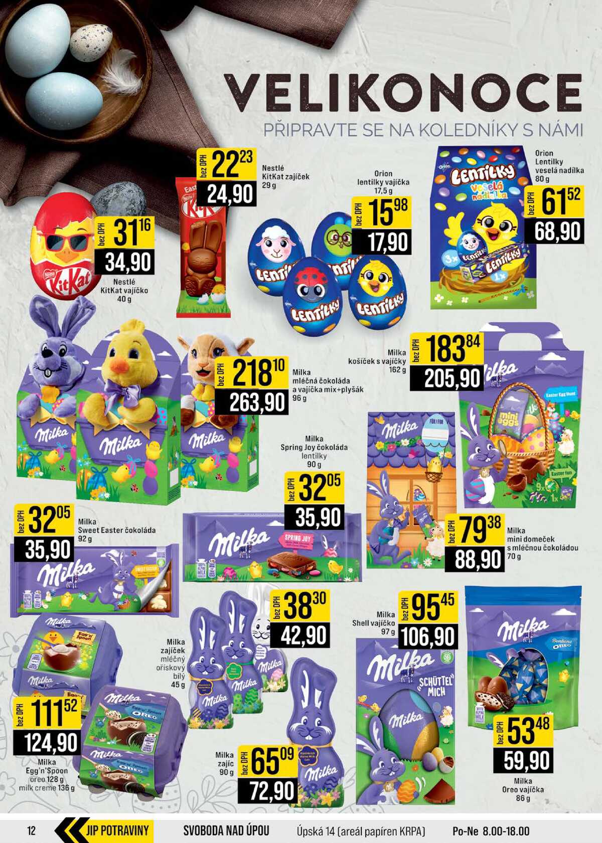 JIP Cash & Carry České Budějovice, Most, Náchod, Polička, Sušice a Svoboda nad Úpou od 4.3. do 10.3.2026 strana 12