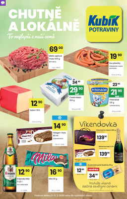 Kubík potraviny letáky