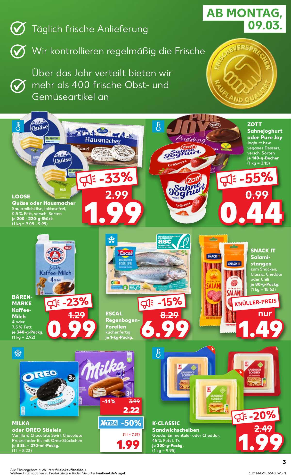 Leták Kaufland Německo 9.3.-11.3.2026 strana 3
