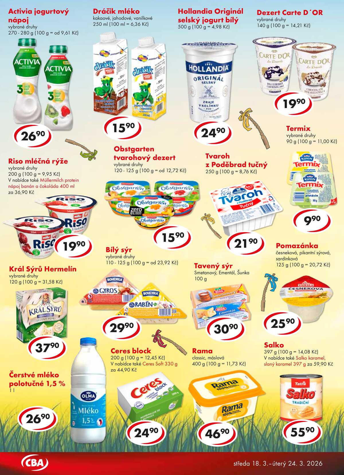 CBA Premium od 18.3. do 24.3.2026 strana 2