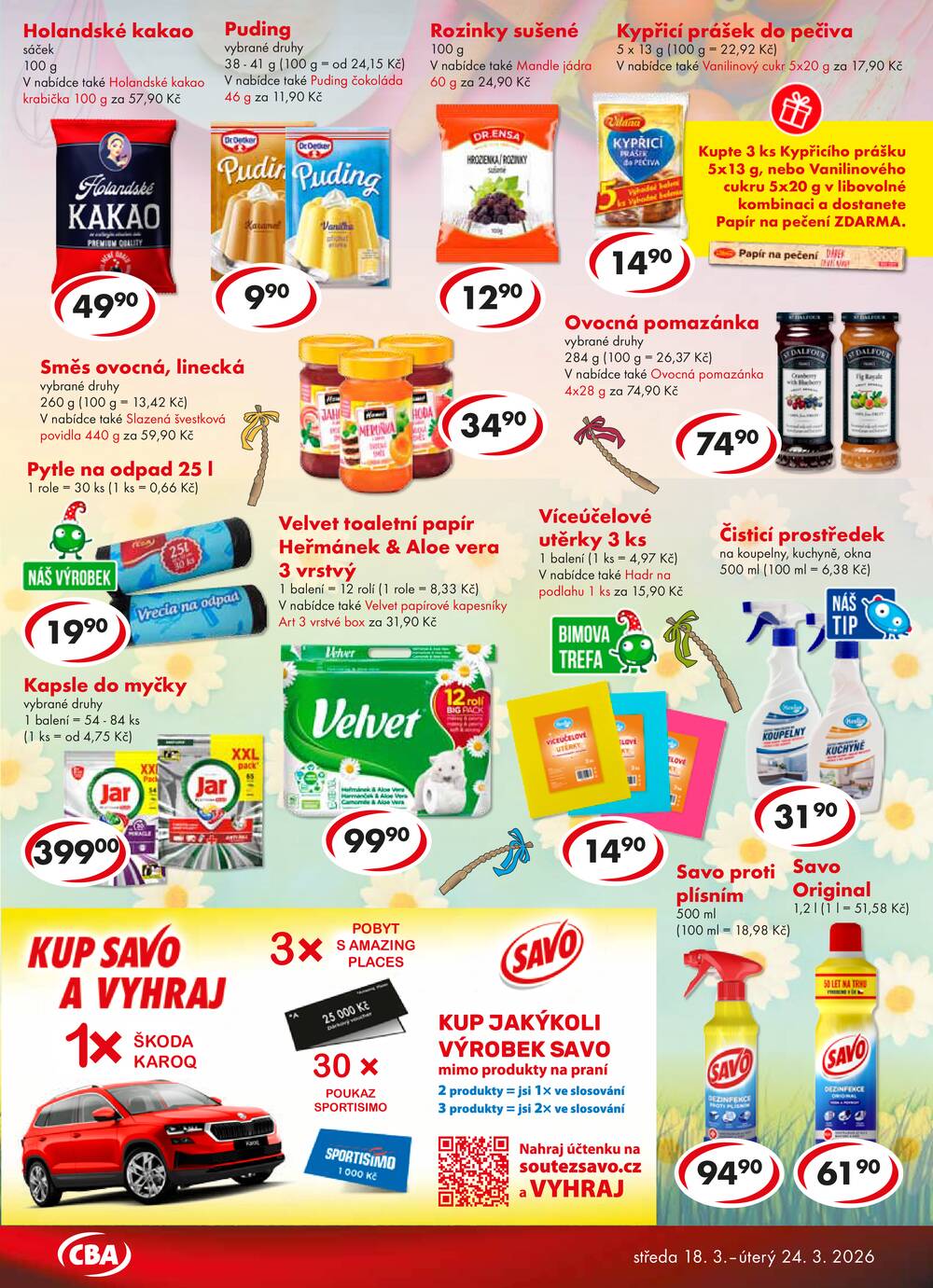 CBA Premium od 18.3. do 24.3.2026