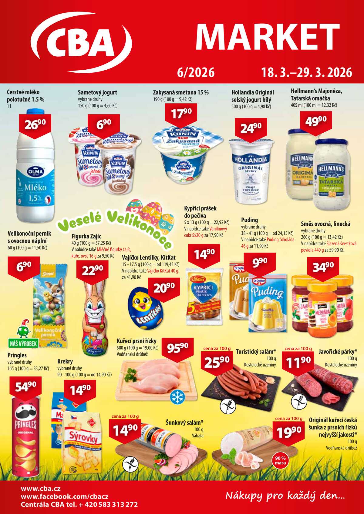 CBA Market od 18.3. do 29.3.2026 strana 1