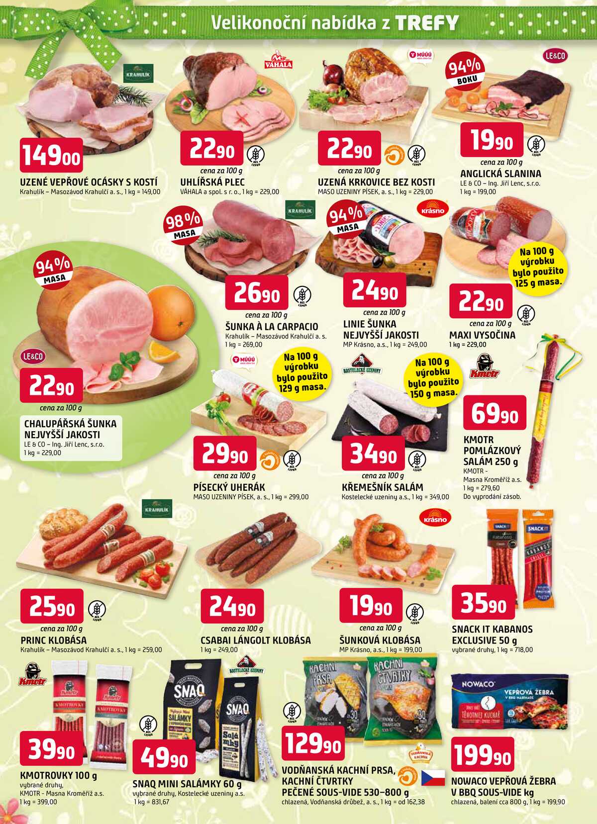 Trefa jarní speciál od 10.3. do 6.4.2026 strana 2