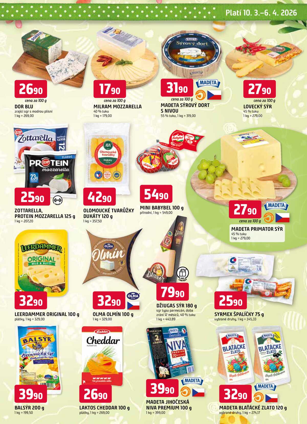 Trefa jarní speciál od 10.3. do 6.4.2026 strana 3