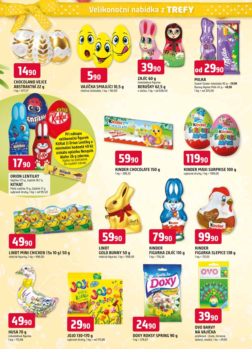 Leták Trefa - Trefa jarní speciál od 10.3. do 6.4.2026 - strana 6