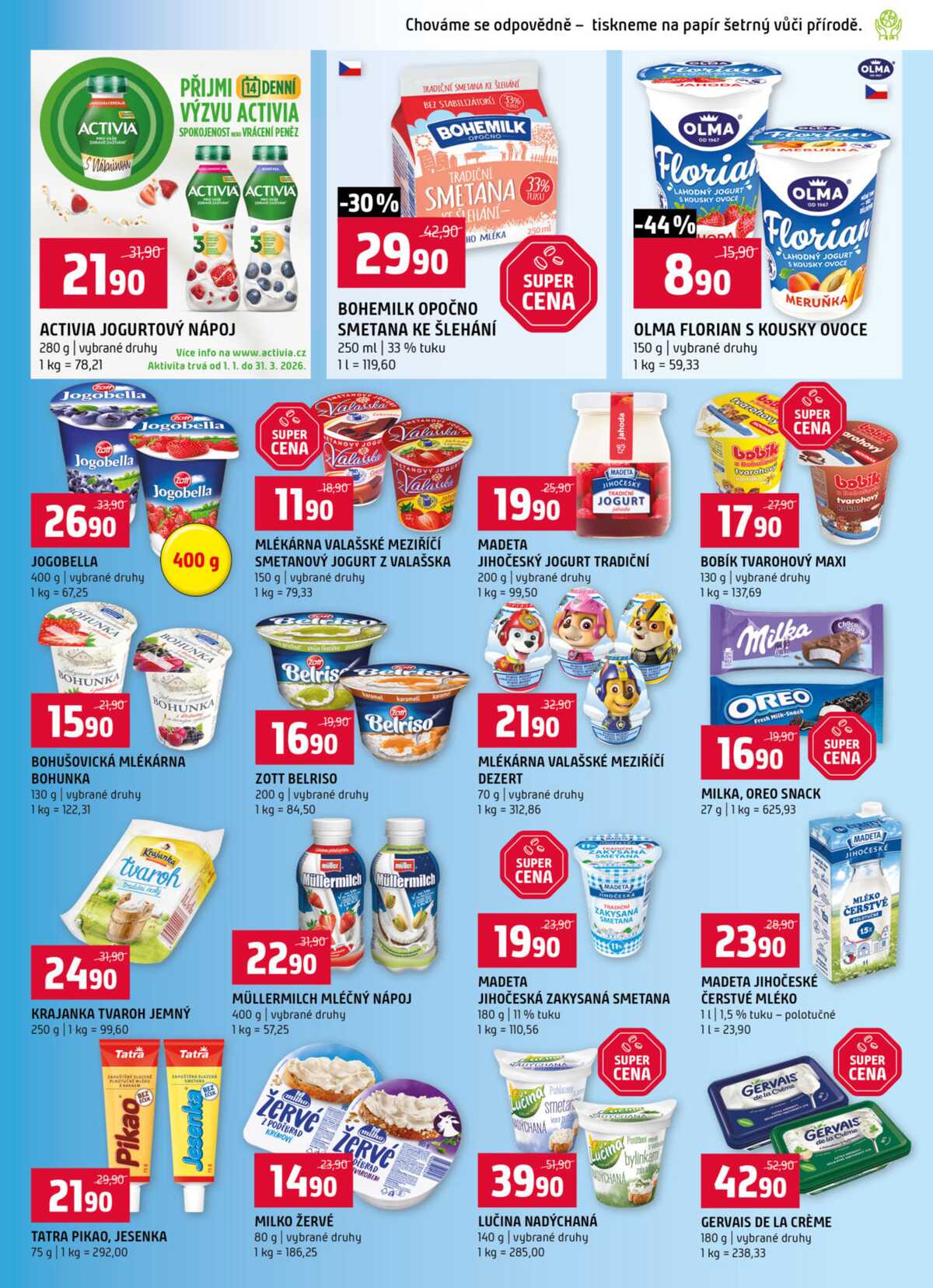 Terno České Budějovice, Třeboň, Trhové sviny, Bechyně, Týn nad Vltavou od 11.3. do 17.3.2026 strana 5