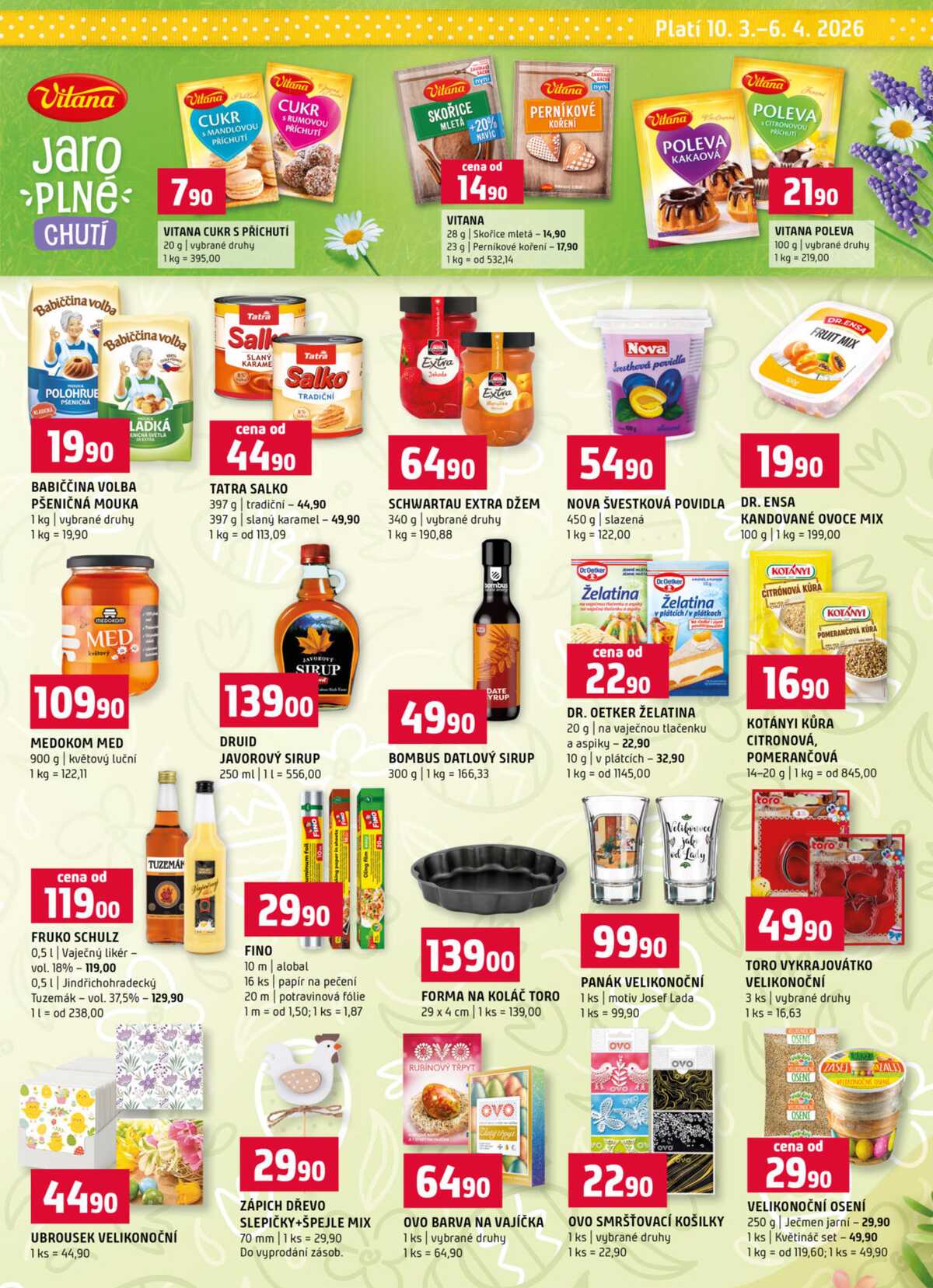 Terno České Budějovice, Třeboň, Trhové sviny, Bechyně, Týn nad Vltavou od 11.3. do 17.3.2026 strana 20