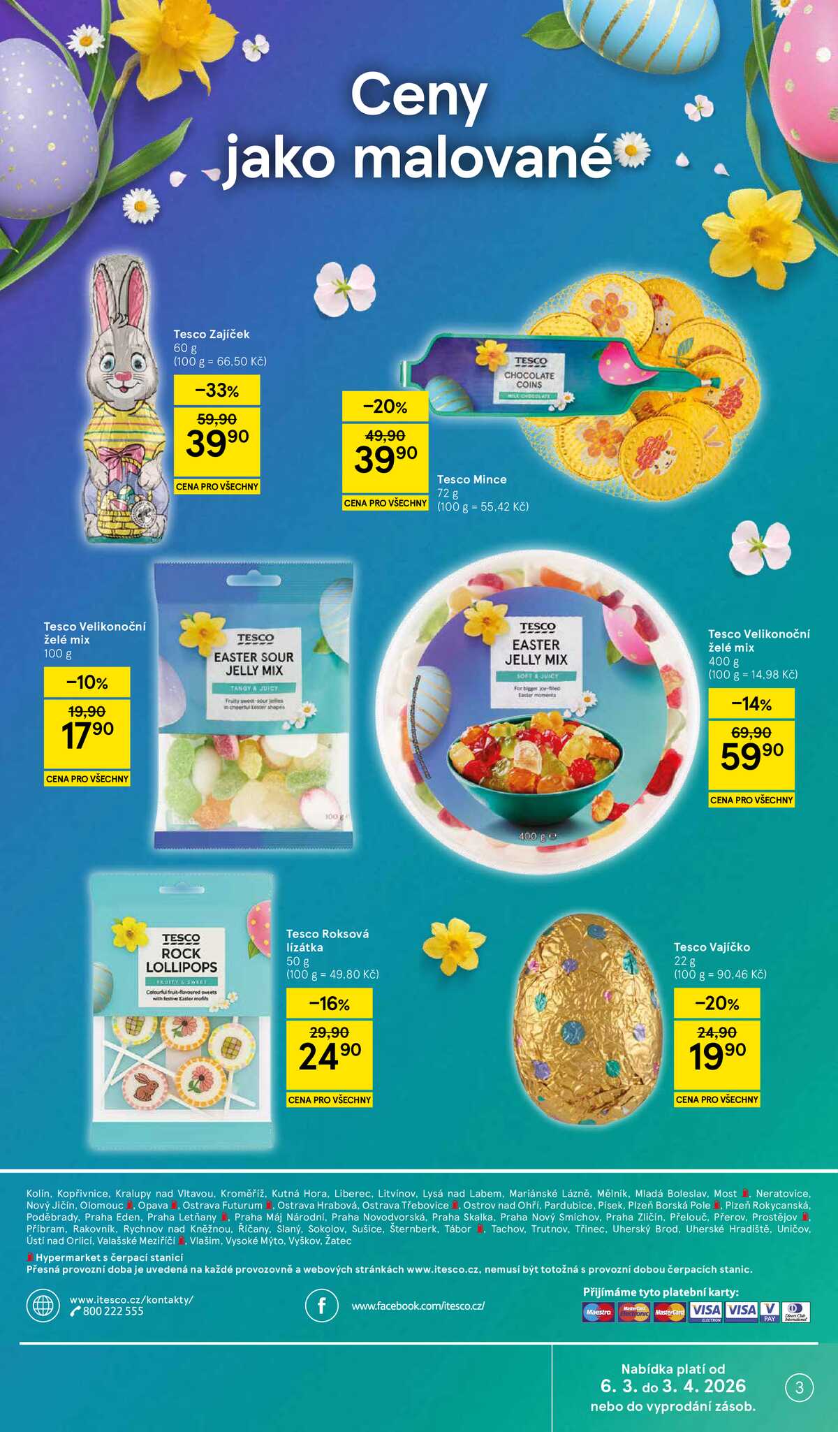 Tesco katalog Velikonoce od 11.3. do 5.4.2026 strana 3