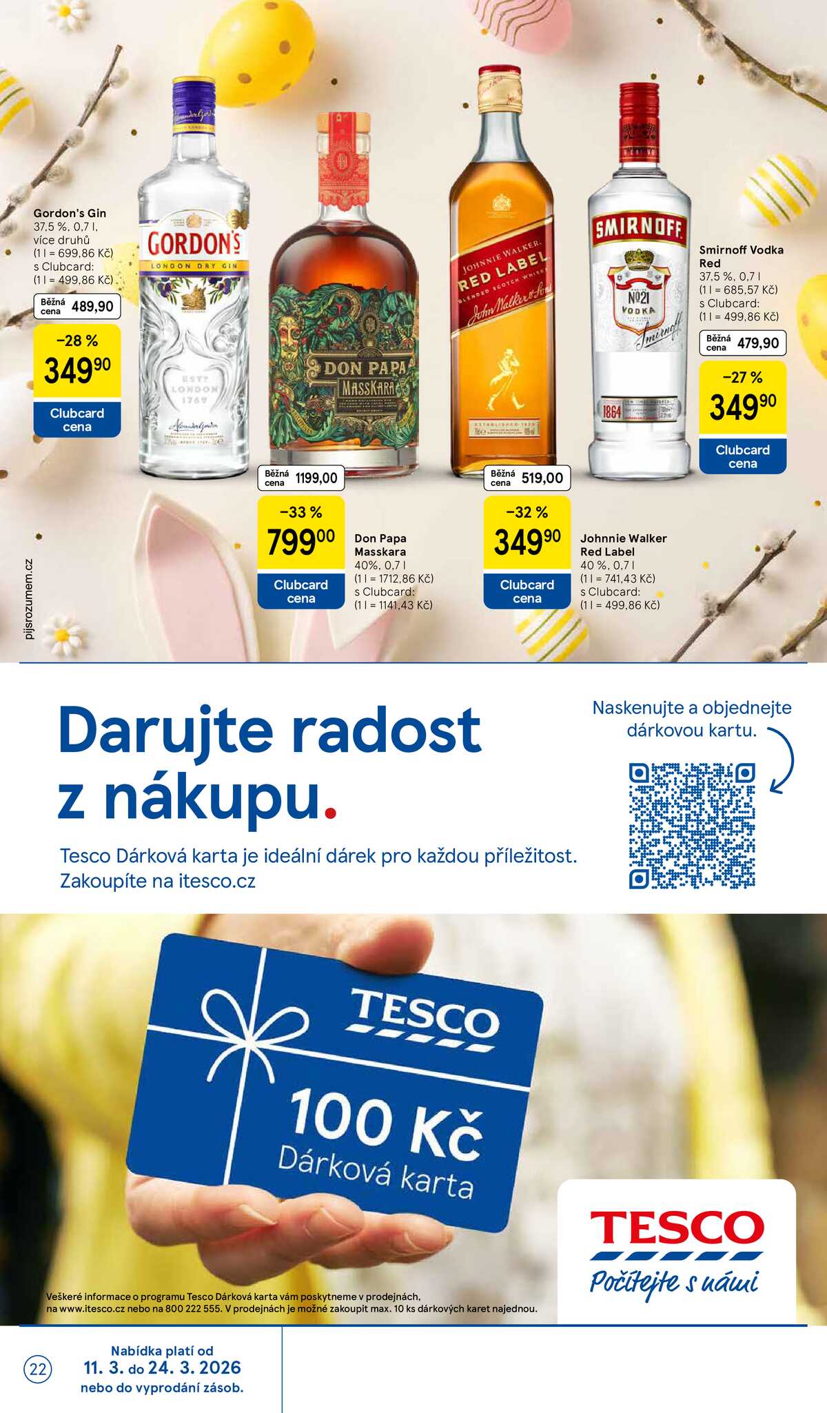 Tesco katalog Velikonoce od 11.3. do 5.4.2026 strana 22
