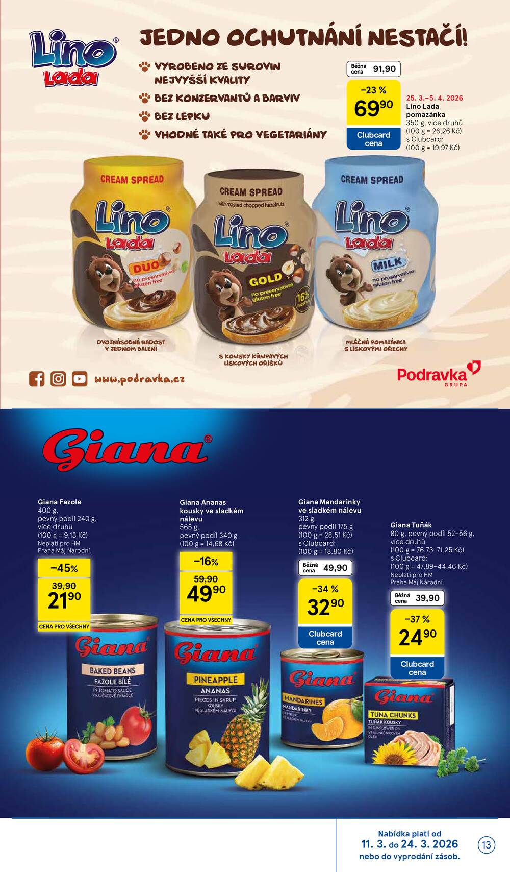 Tesco katalog Velikonoce od 11.3. do 5.4.2026