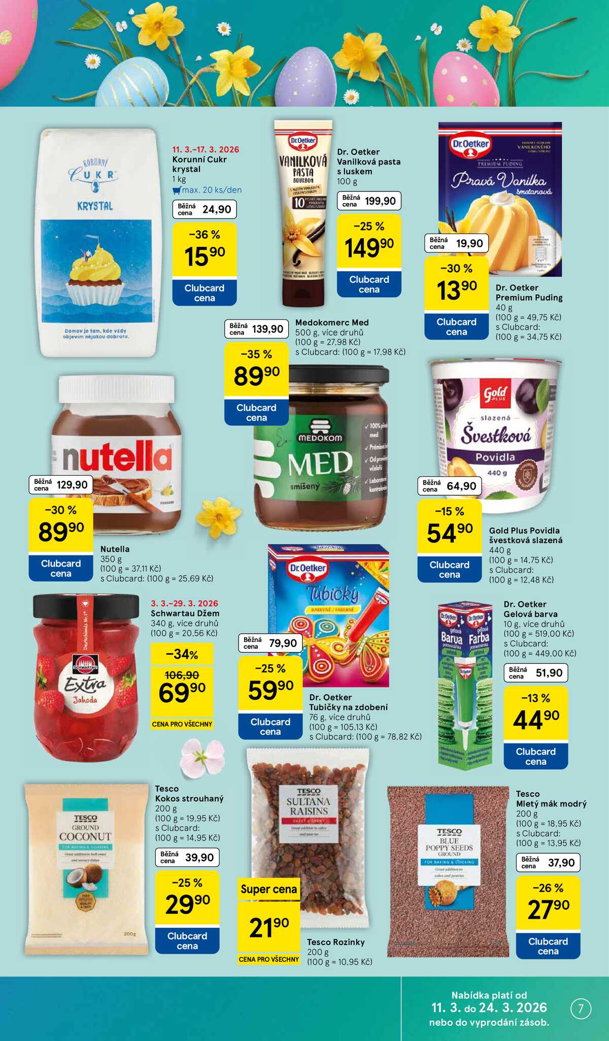 Tesco supermarkety od 11.3. do 17.3.2026 strana 7