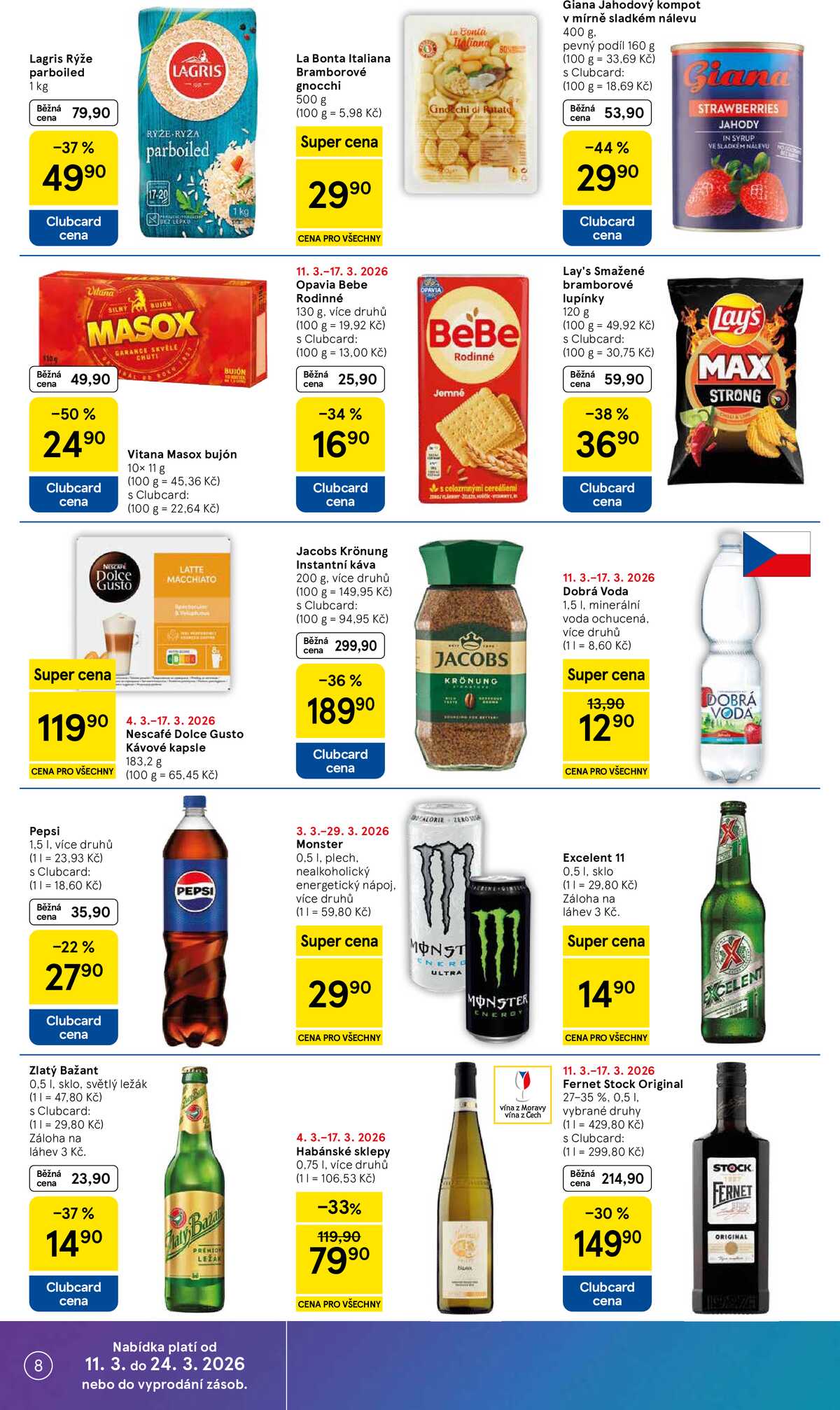 Tesco supermarkety od 11.3. do 17.3.2026 strana 8