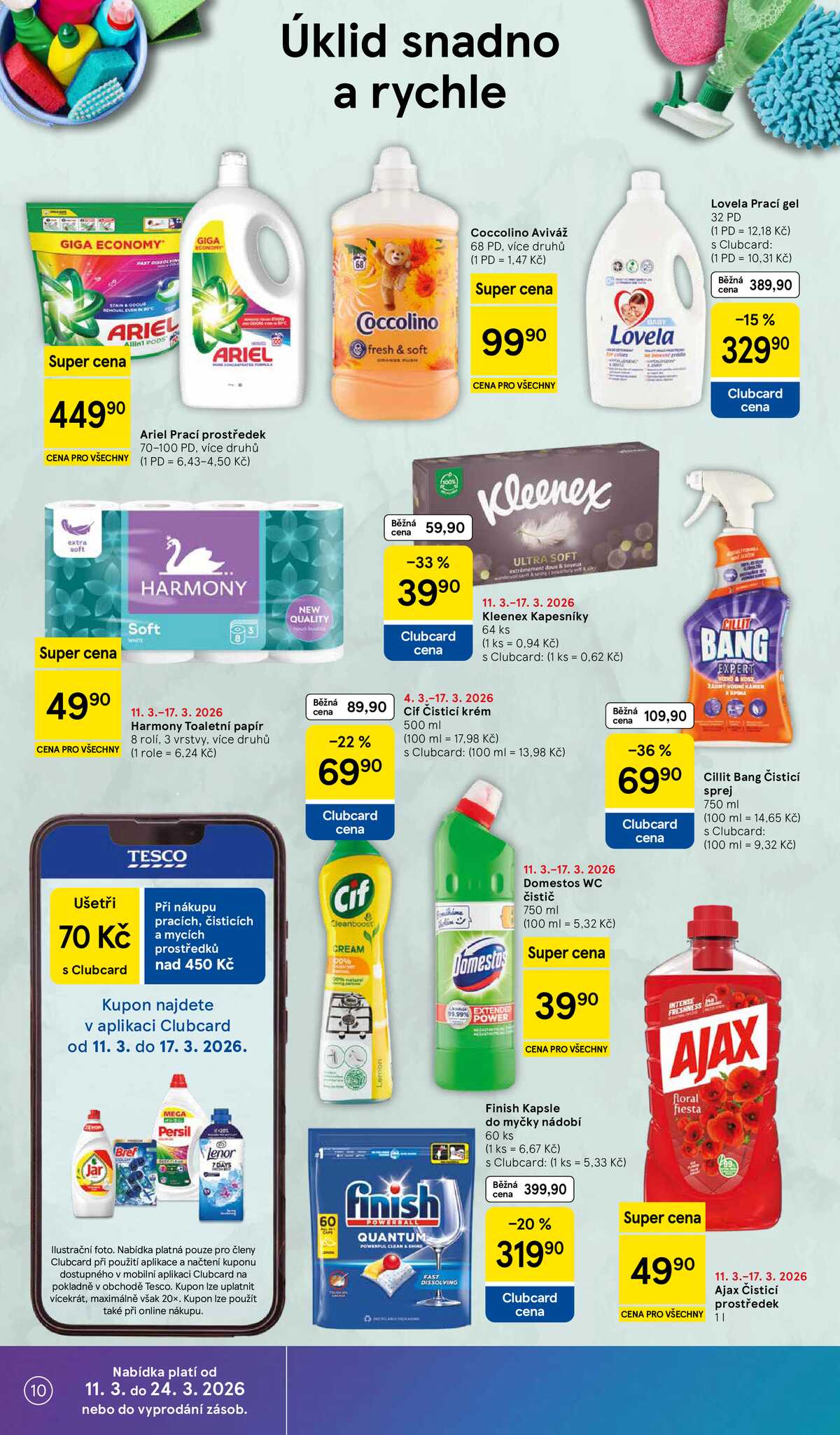 Tesco supermarkety od 11.3. do 17.3.2026 strana 10