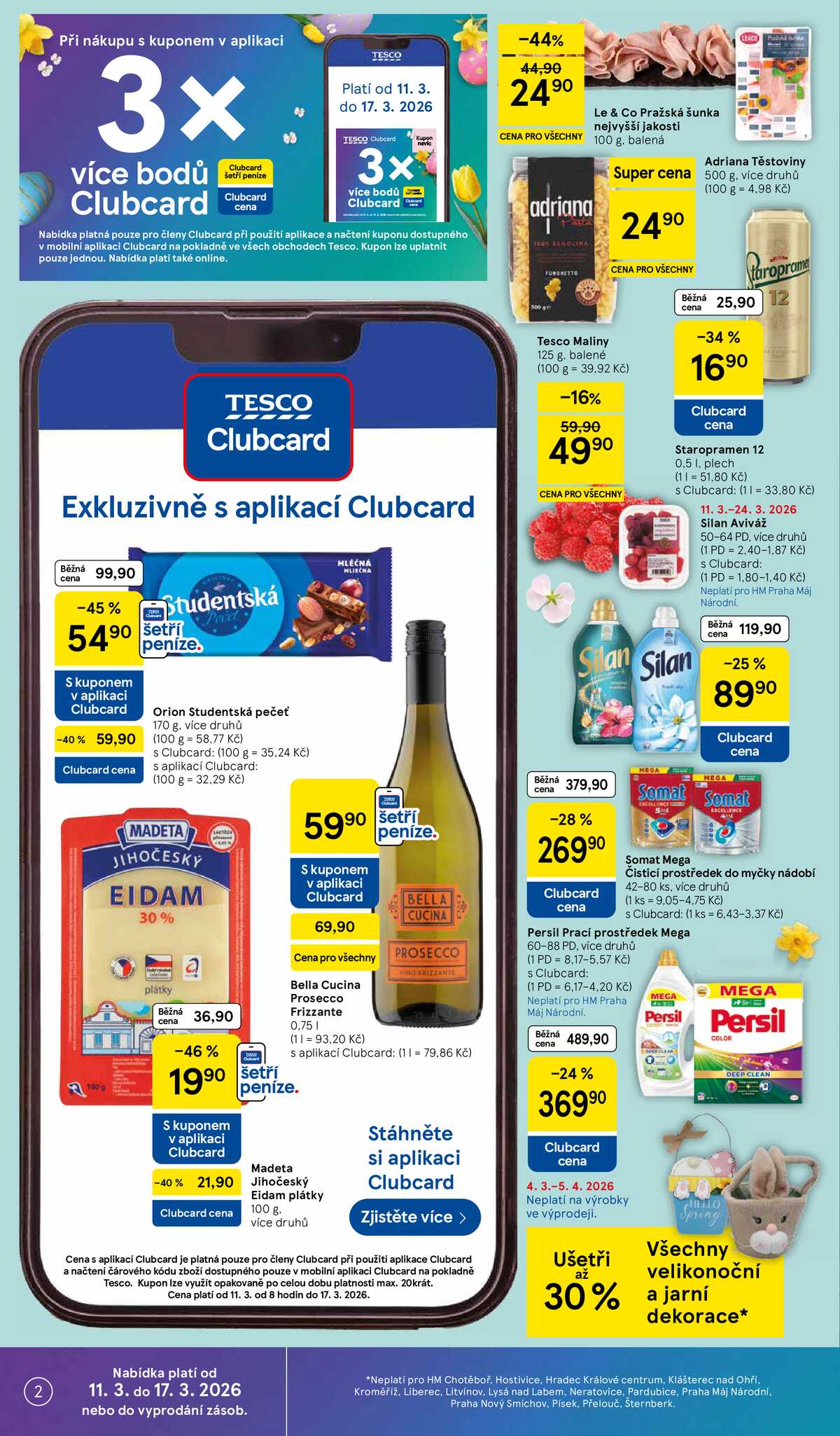 Tesco malé hypermarkety od 11.3. do 17.3.2026 strana 2