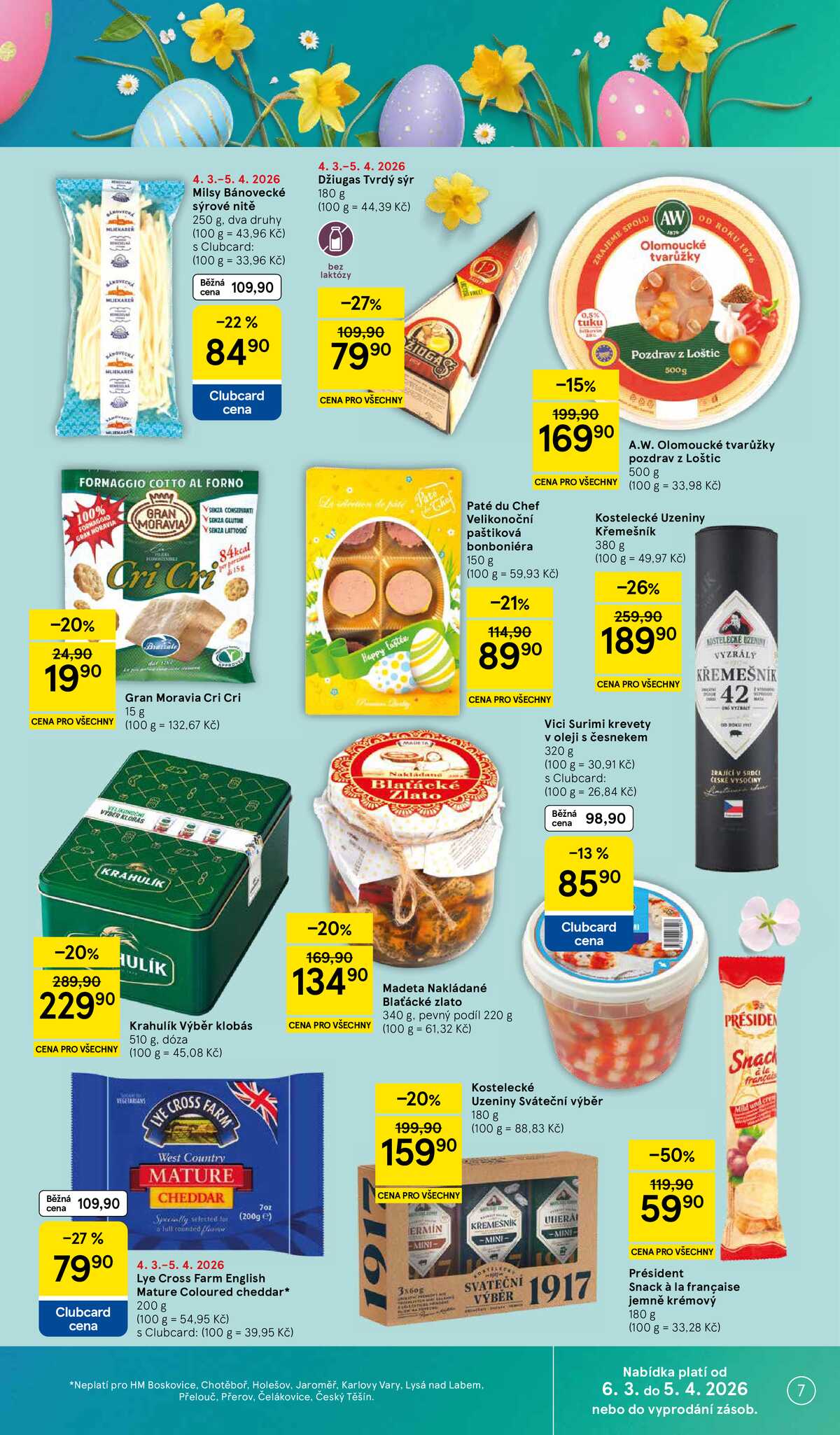 Tesco malé hypermarkety od 11.3. do 17.3.2026 strana 7