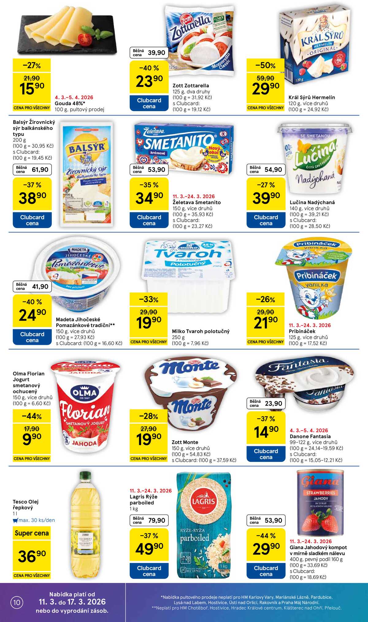 Tesco malé hypermarkety od 11.3. do 17.3.2026 strana 10
