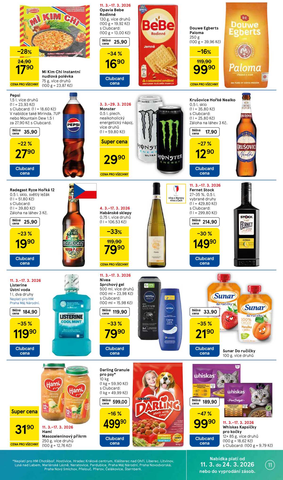 Tesco malé hypermarkety od 11.3. do 17.3.2026 strana 11