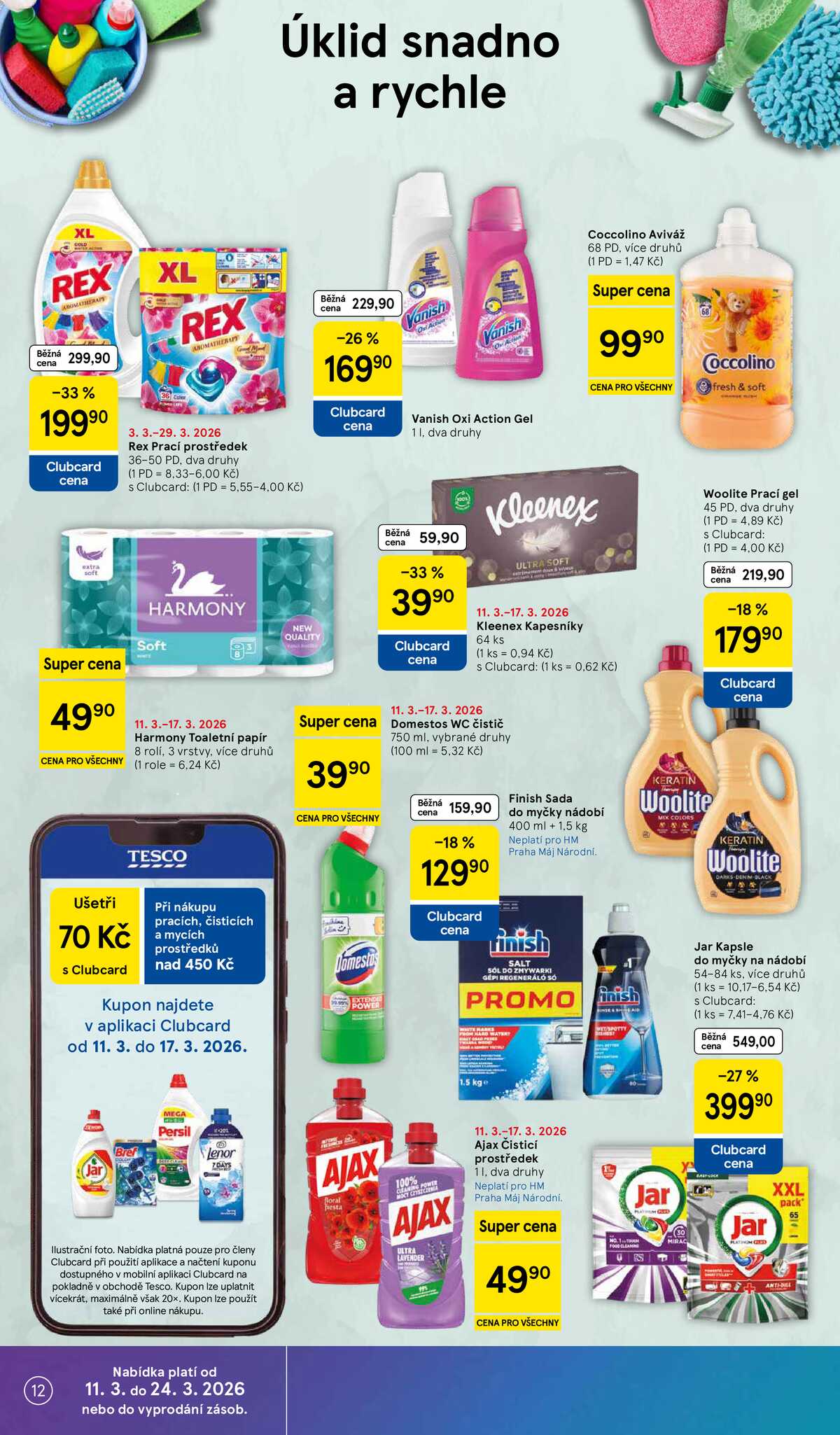 Tesco malé hypermarkety od 11.3. do 17.3.2026 strana 12