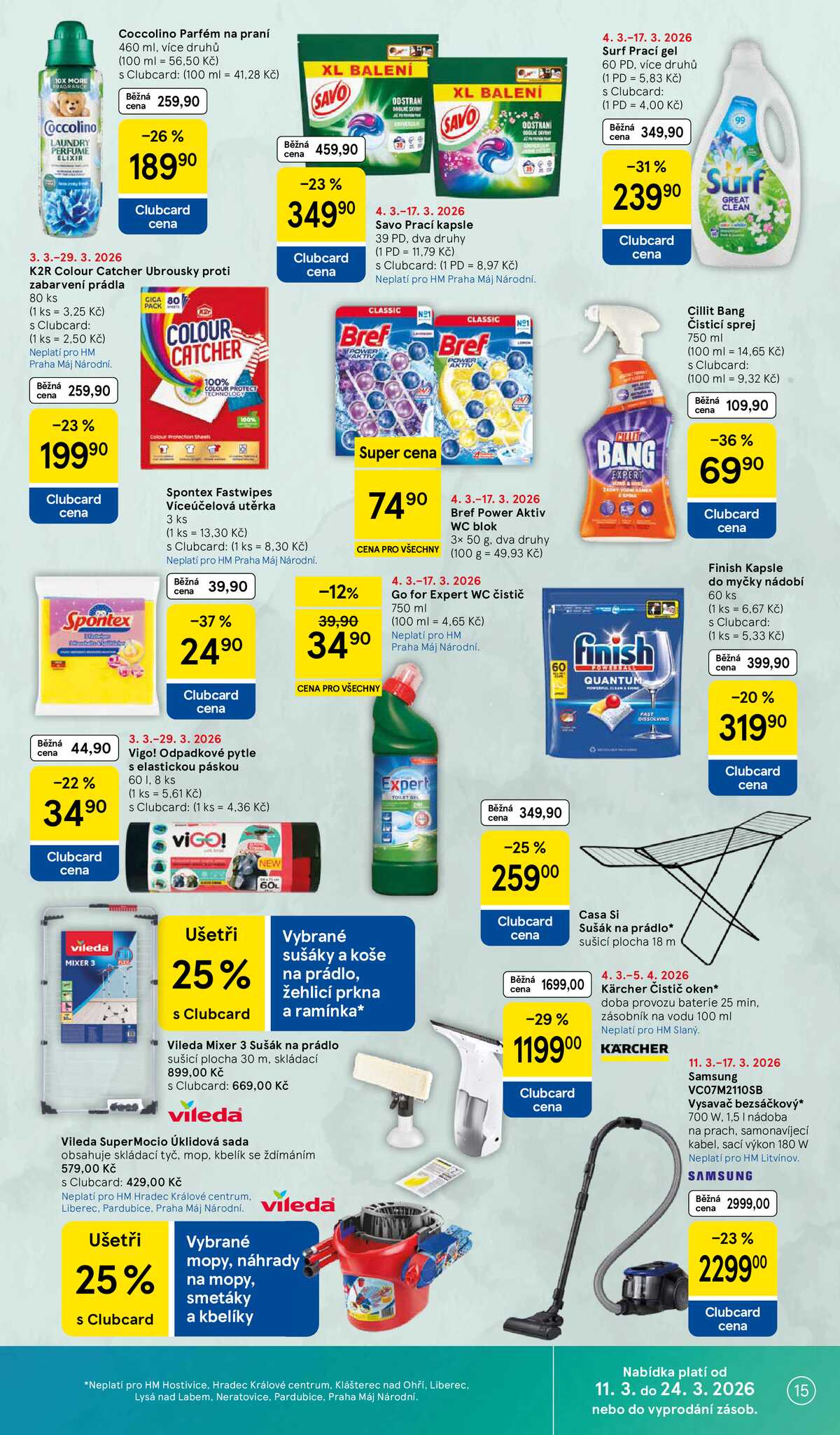 Tesco malé hypermarkety od 11.3. do 17.3.2026 strana 15