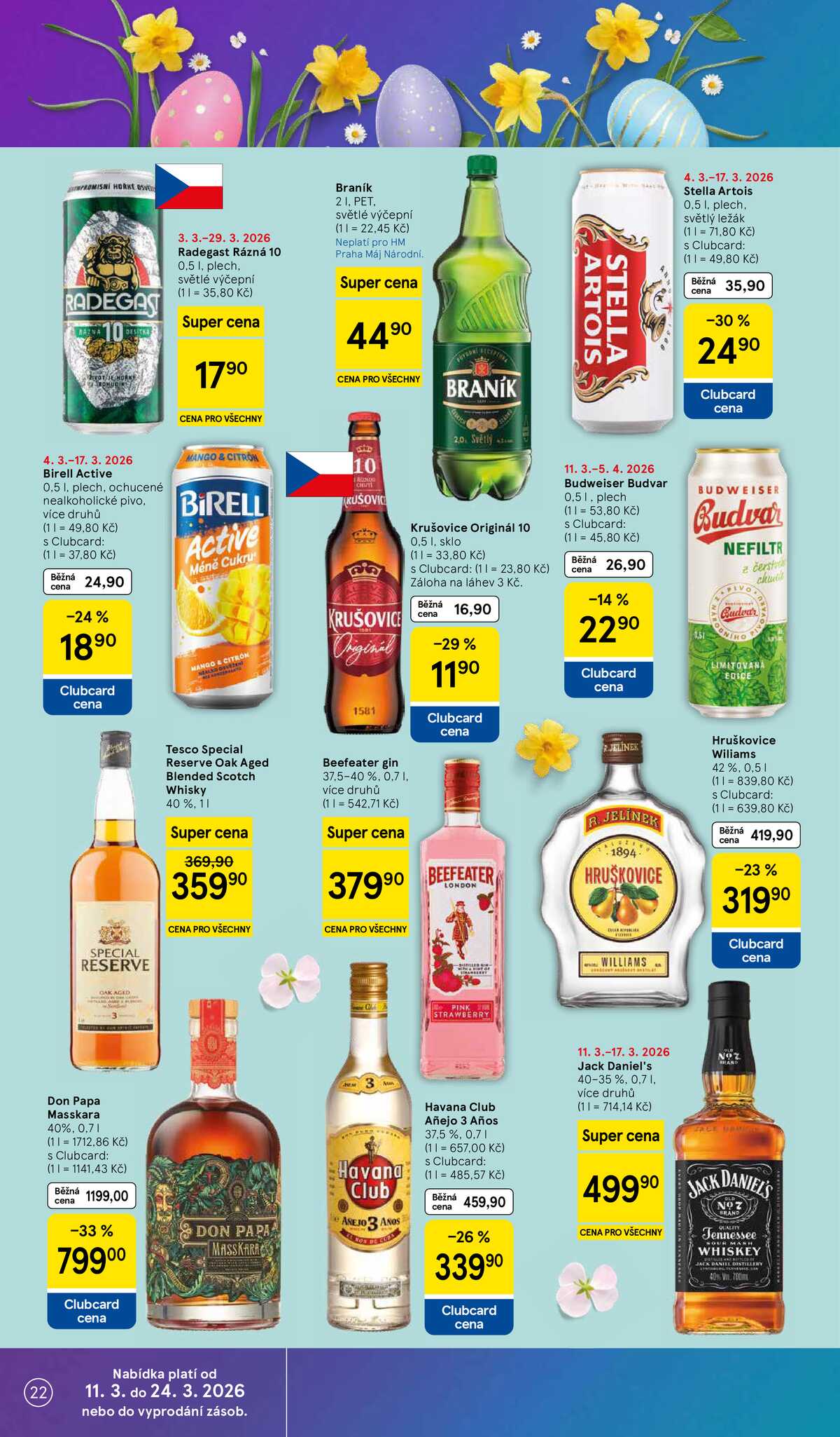 Tesco malé hypermarkety od 11.3. do 17.3.2026 strana 22