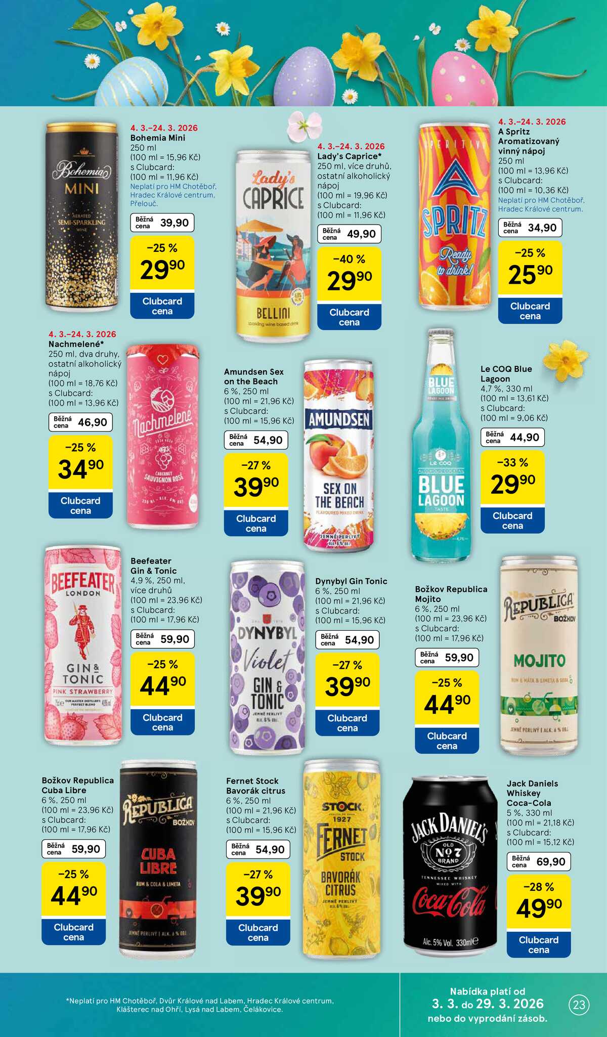 Tesco malé hypermarkety od 11.3. do 17.3.2026 strana 23