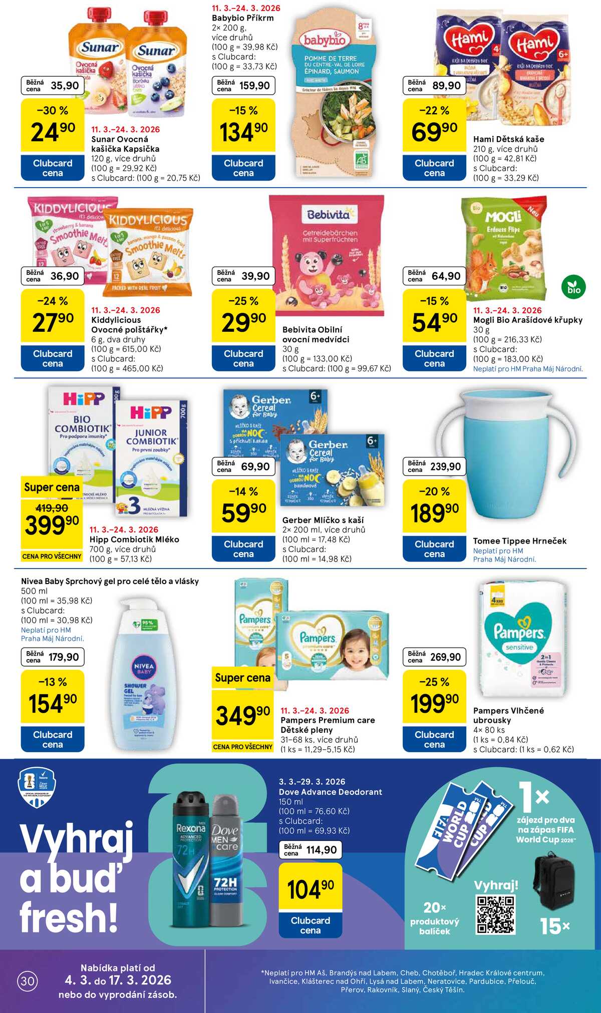 Tesco malé hypermarkety od 11.3. do 17.3.2026 strana 30