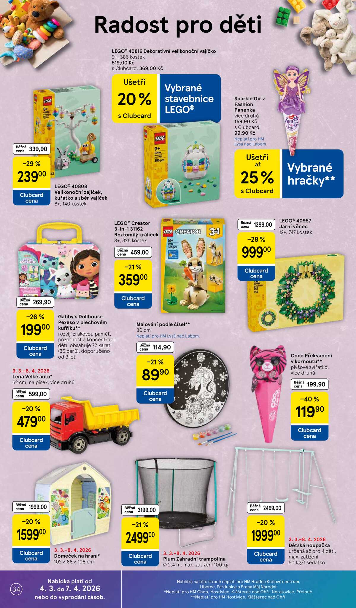 Tesco malé hypermarkety od 11.3. do 17.3.2026 strana 34