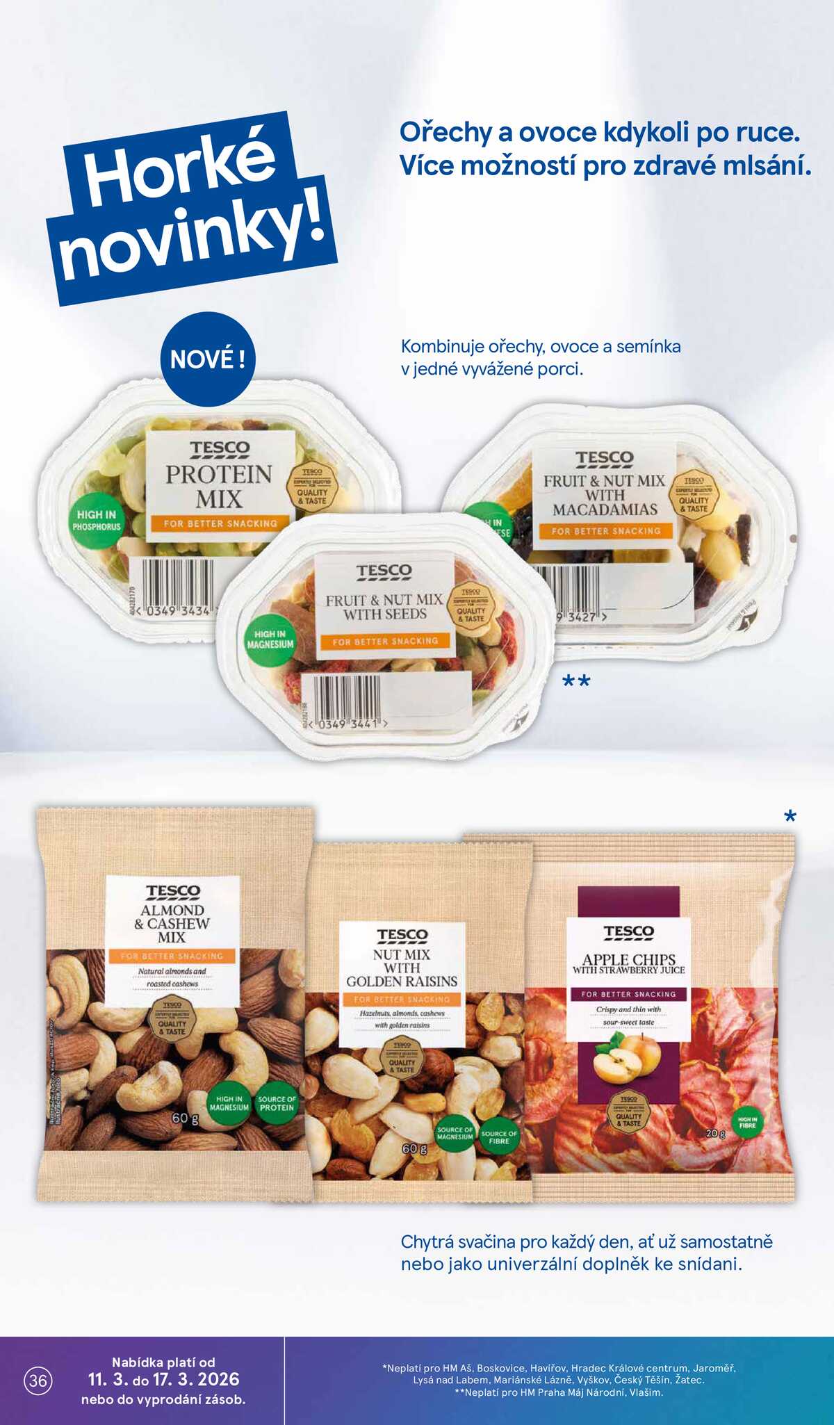 Tesco malé hypermarkety od 11.3. do 17.3.2026 strana 36
