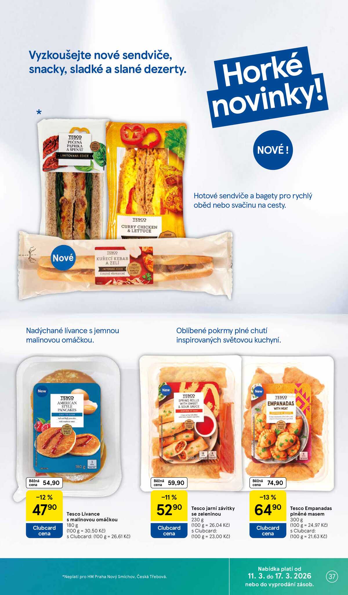 Tesco malé hypermarkety od 11.3. do 17.3.2026 strana 37