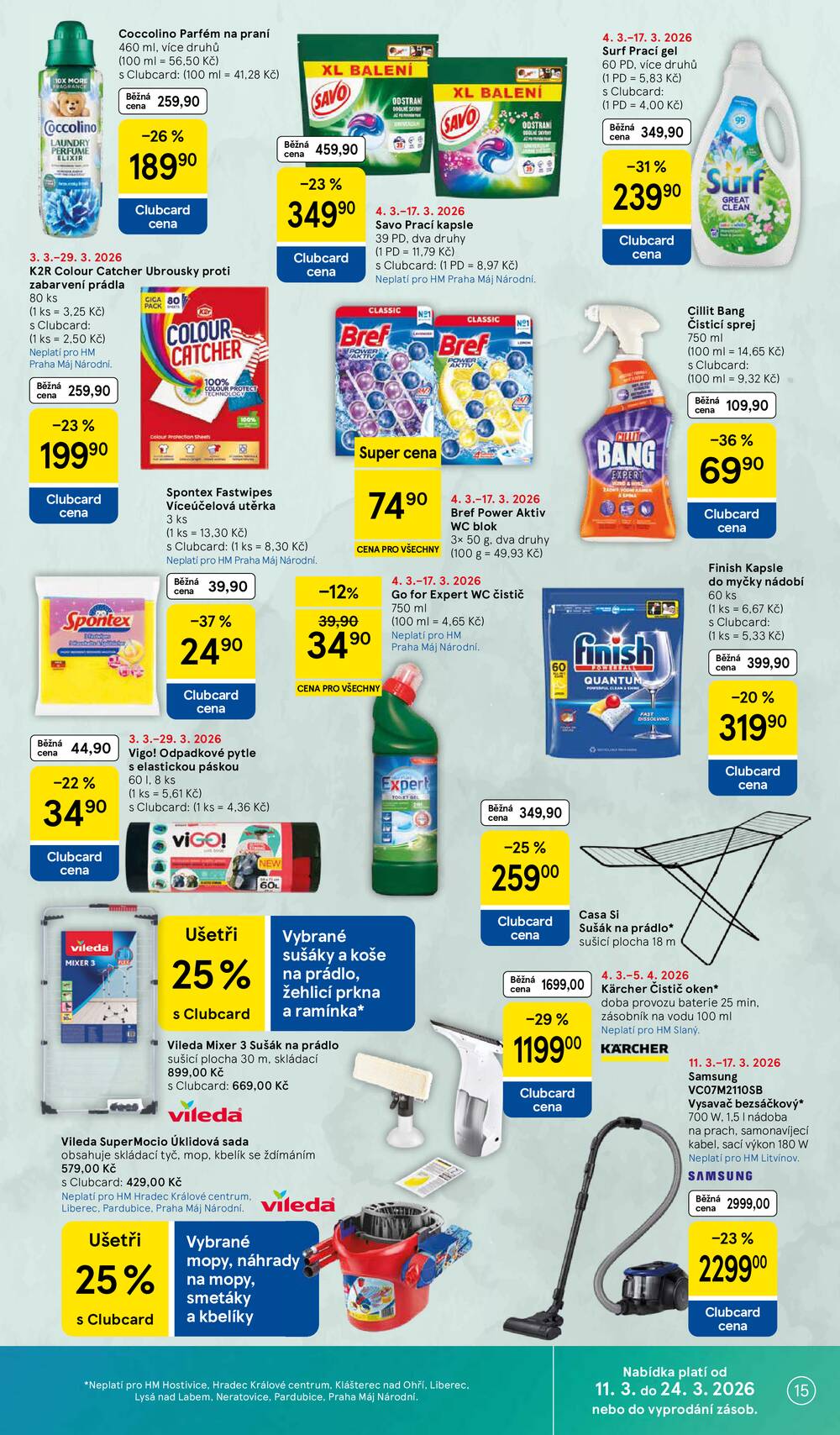 Tesco malé hypermarkety od 11.3. do 17.3.2026