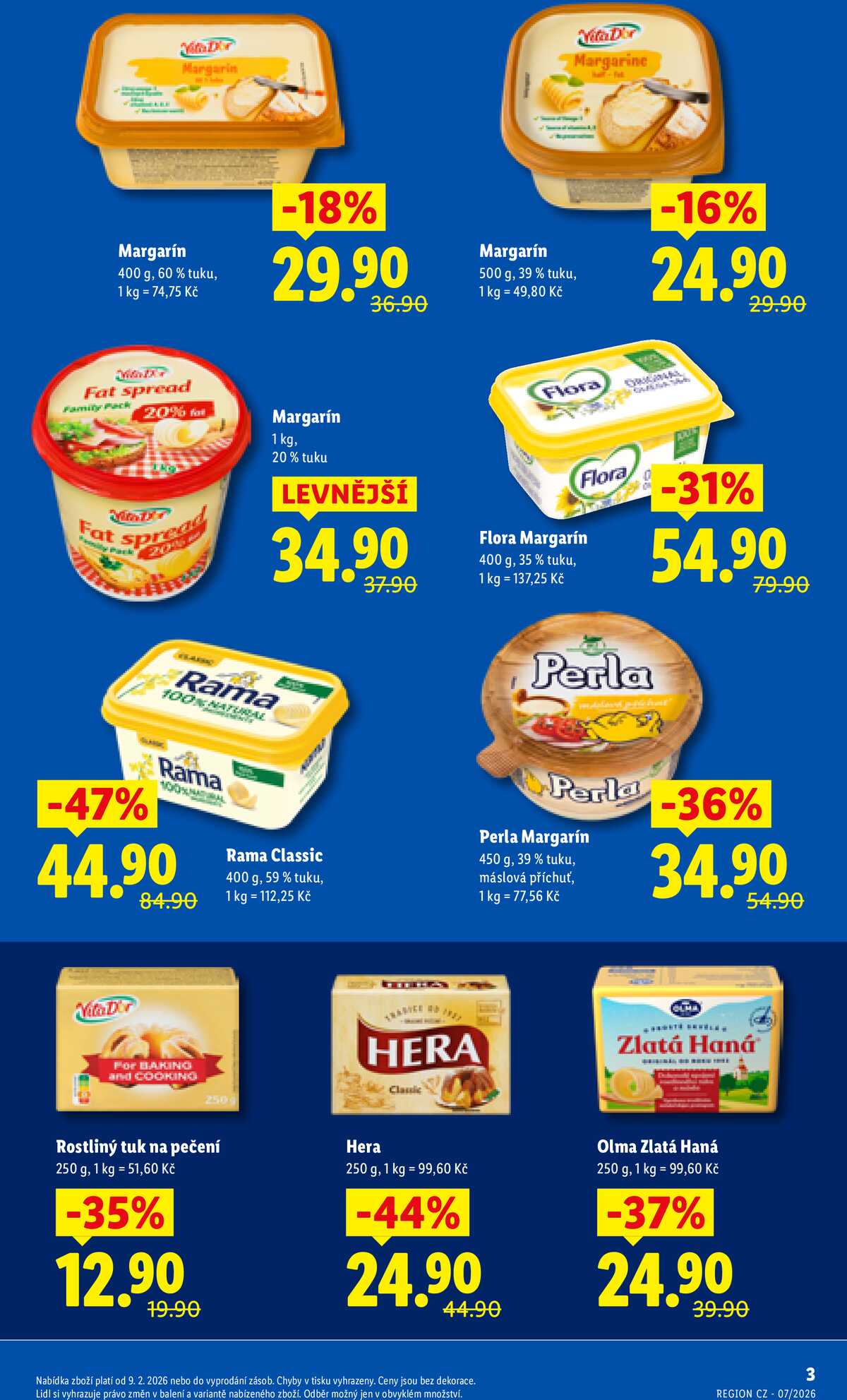 Lidl Ceny v klidu od 9.2.  strana 3