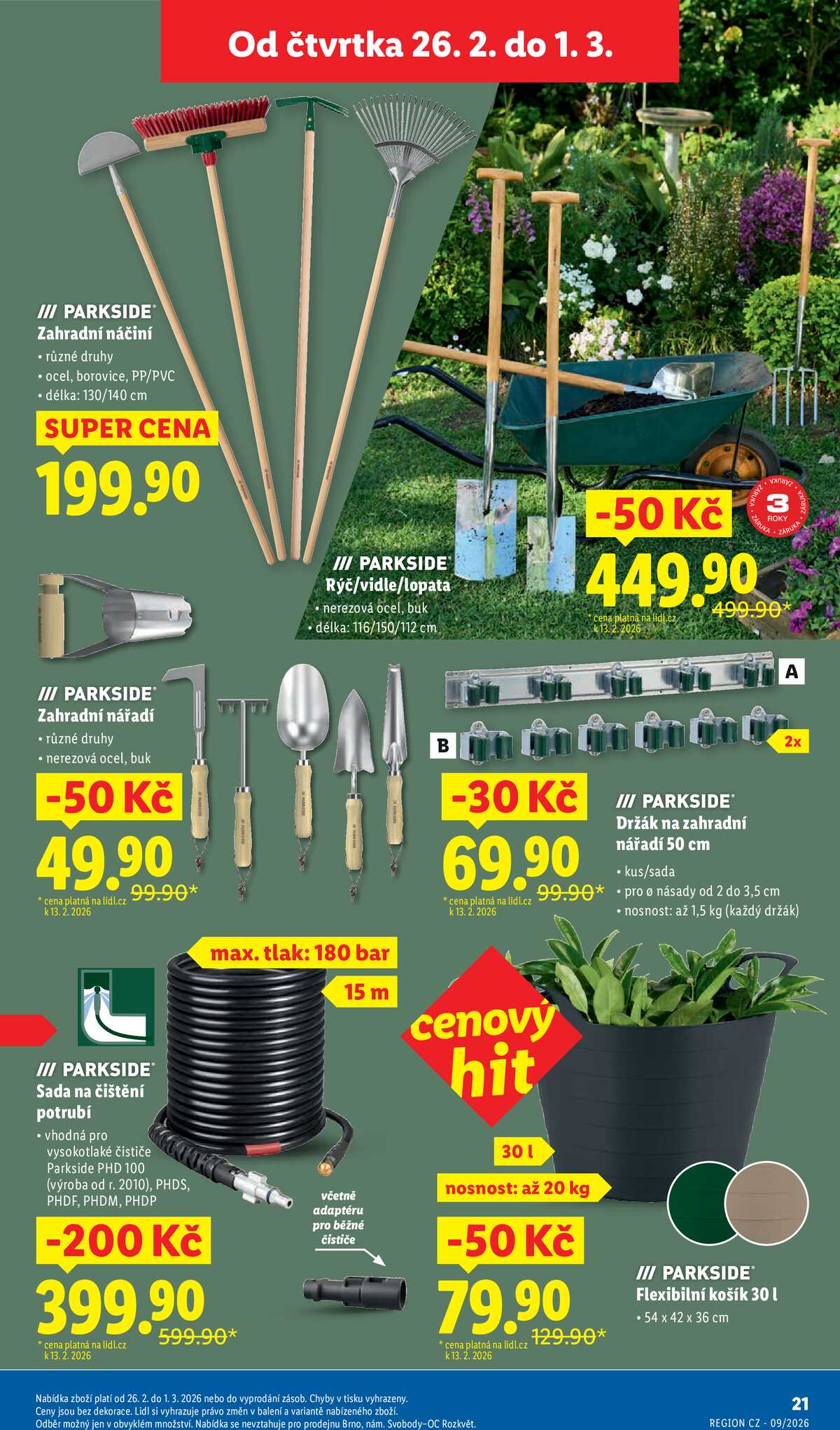 Lidl Zahradní brožura 2026 strana 9