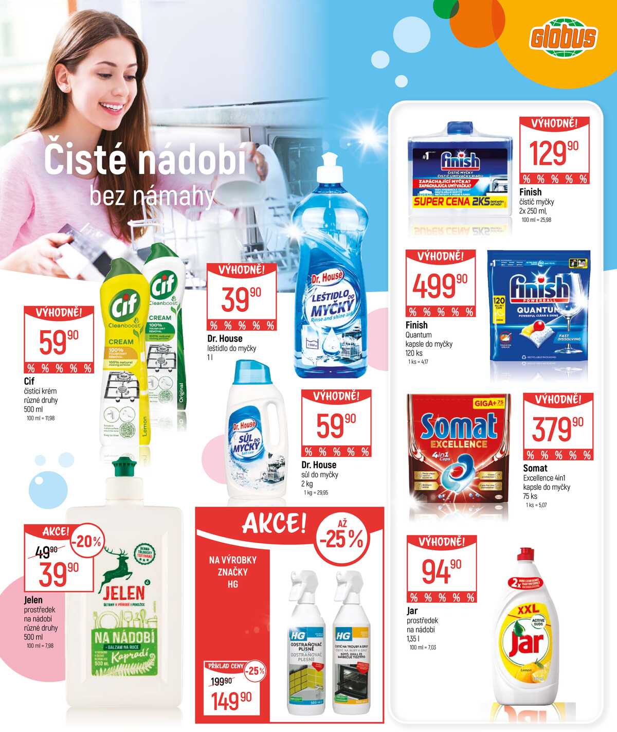 Akční leták Globus 11.3. - 5.4.2026 - Globus Praha - Centrum Černý Most strana 3