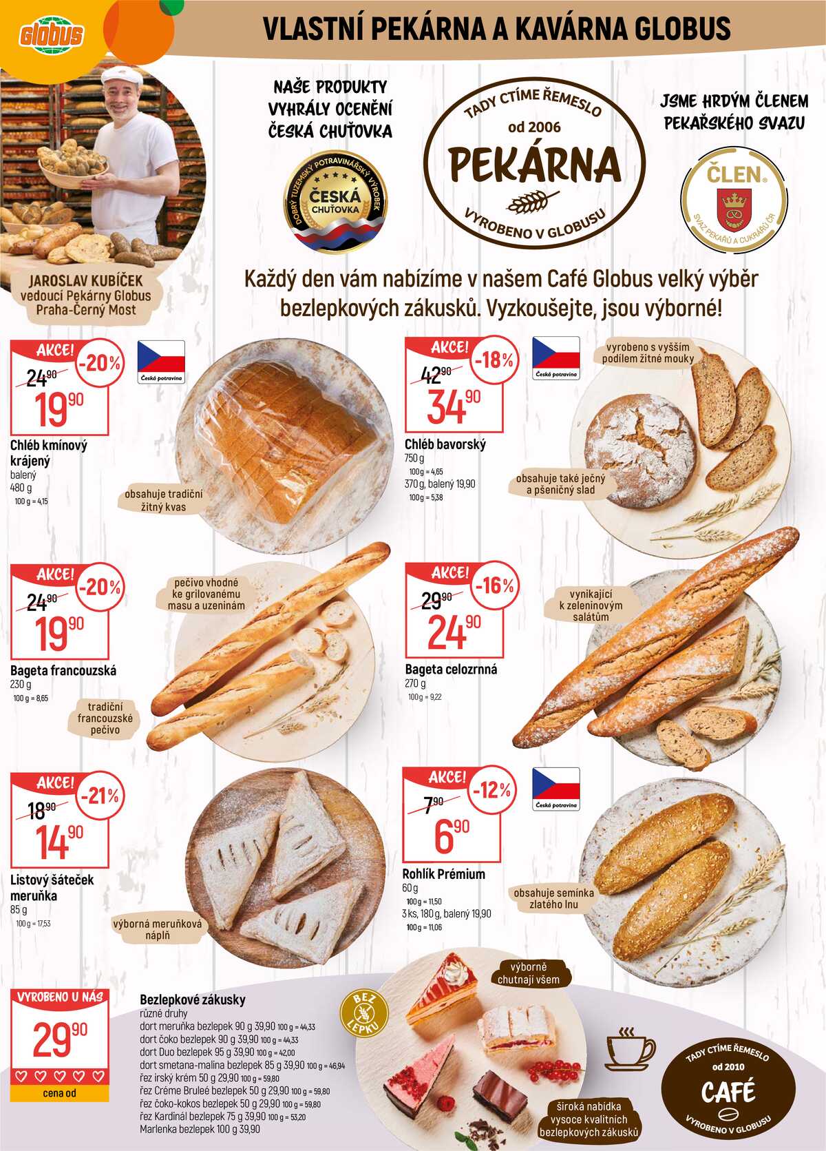 Akční leták Globus 11.3. - 17.3.2026 - Globus Praha - Centrum Černý Most strana 8