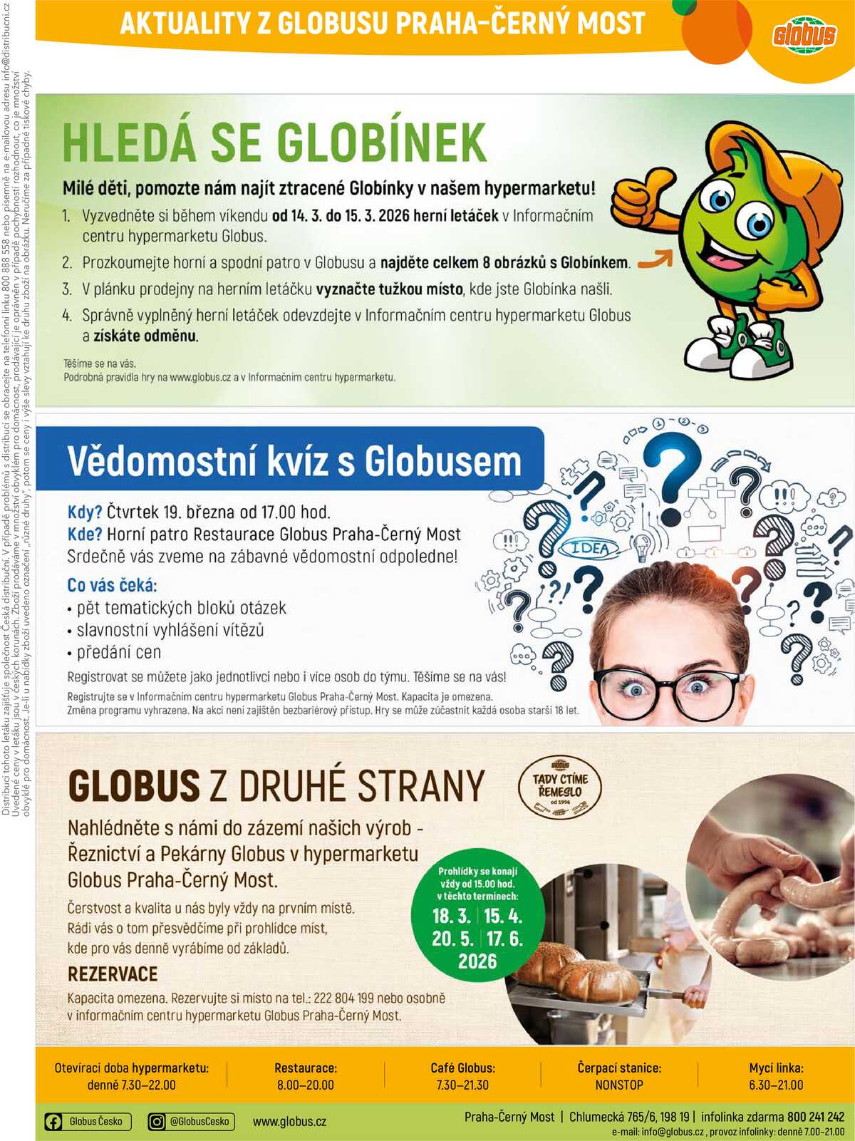 Akční leták Globus 11.3. - 17.3.2026 - Globus Praha - Centrum Černý Most strana 37