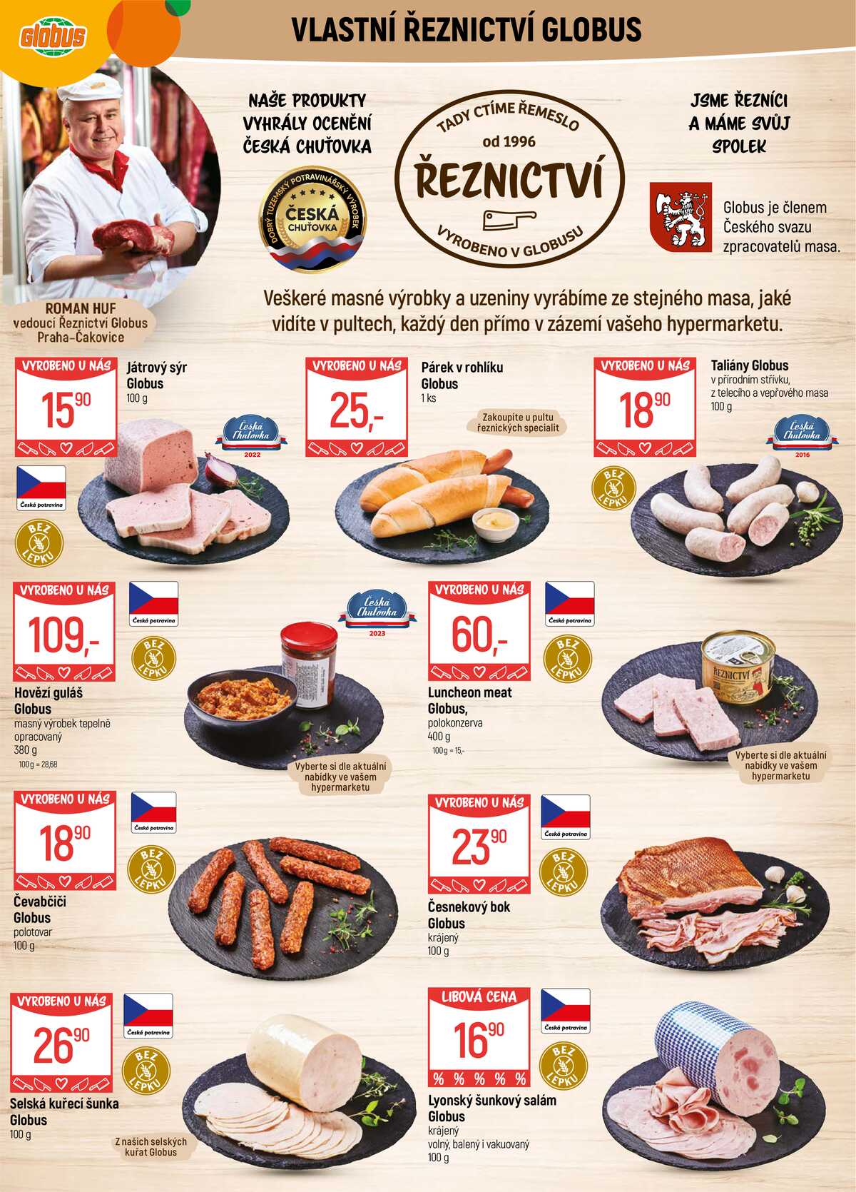 Akční leták Globus 11.3. - 17.3.2026 - Globus Praha - Čakovice strana 6