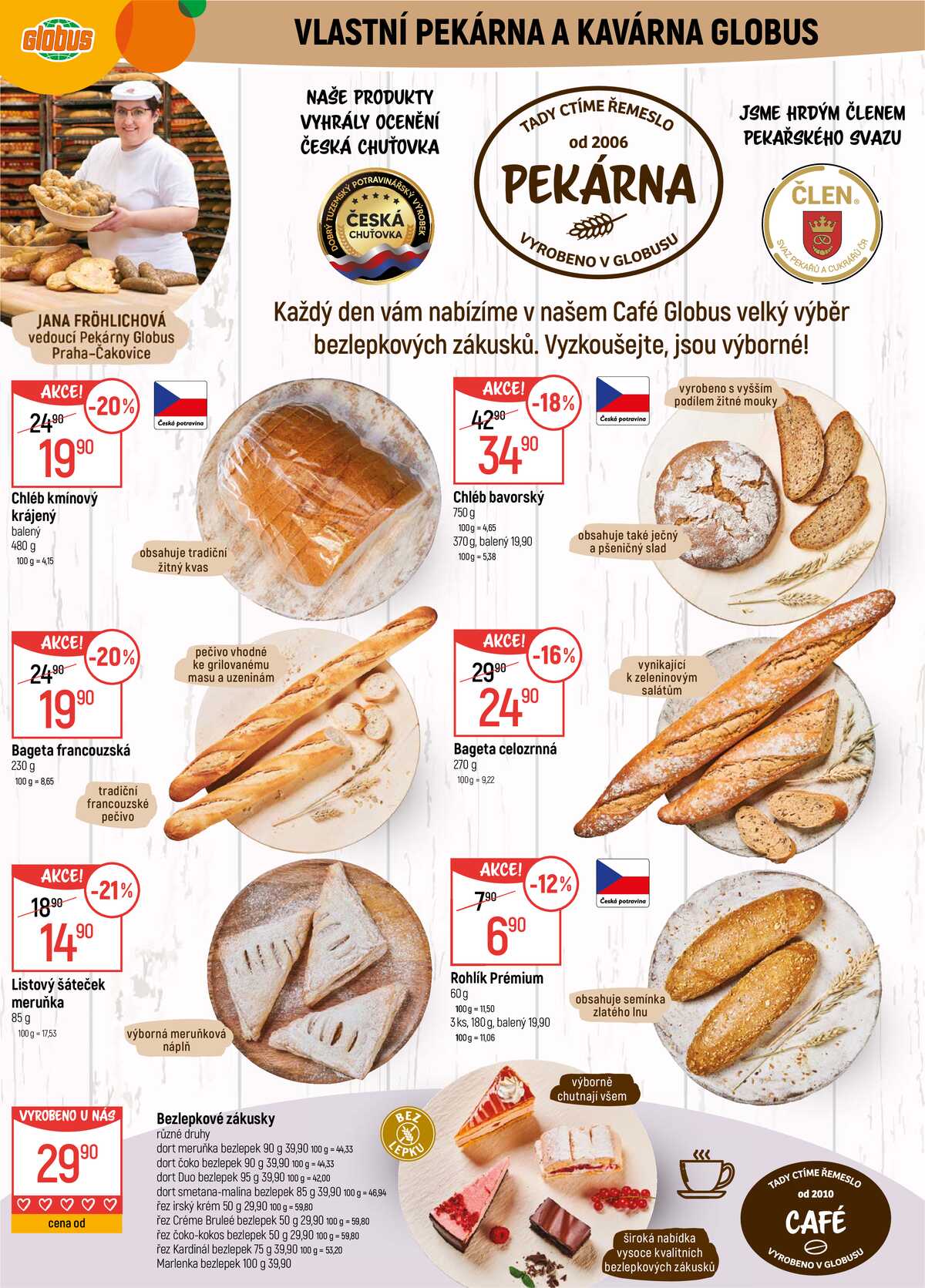 Akční leták Globus 11.3. - 17.3.2026 - Globus Praha - Čakovice strana 8