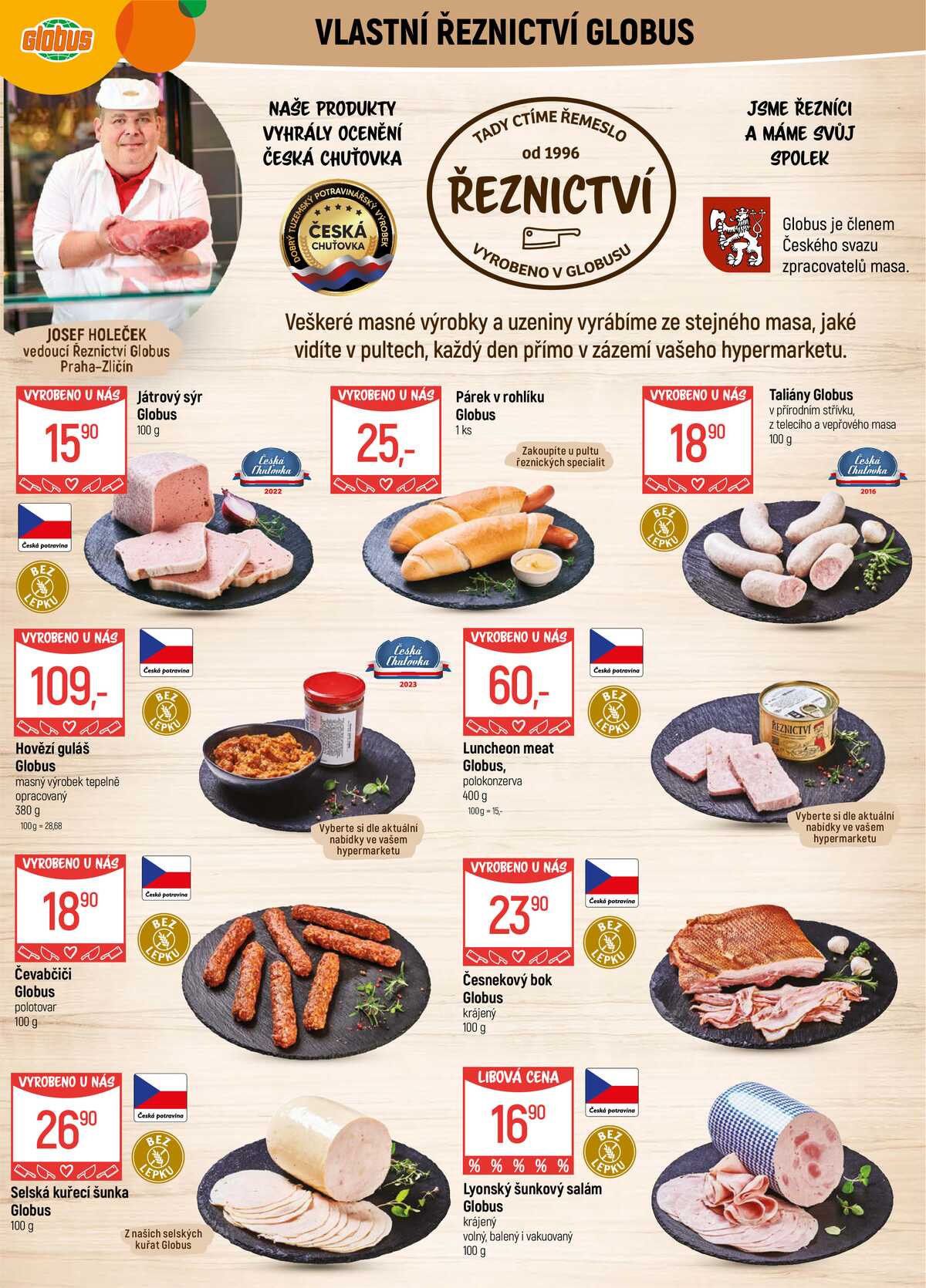 Akční leták Globus 11.3. - 17.3.2026 - Globus Praha - Zličín strana 6