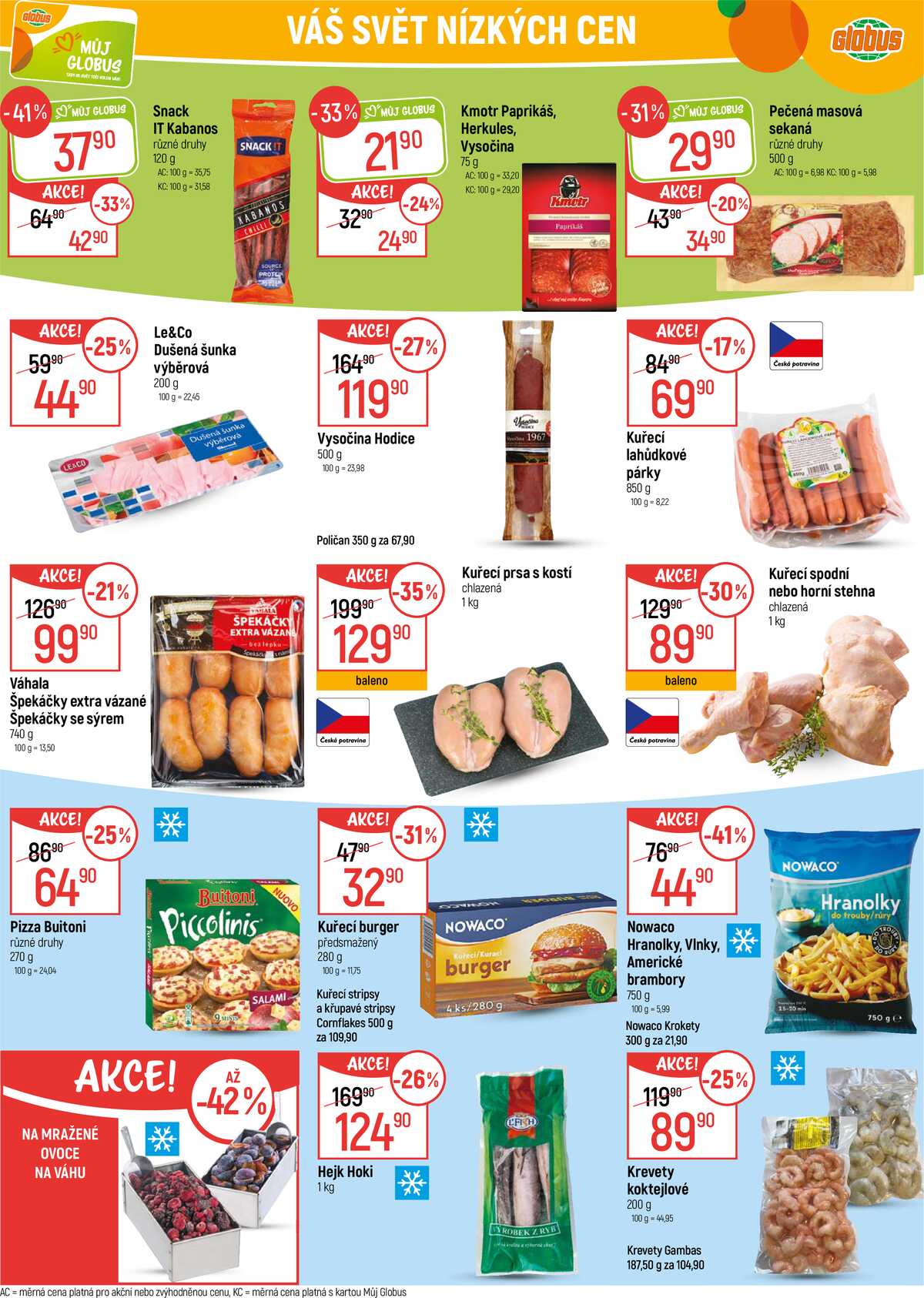 Akční leták Globus 11.3. - 17.3.2026 - Globus Praha - Zličín strana 26