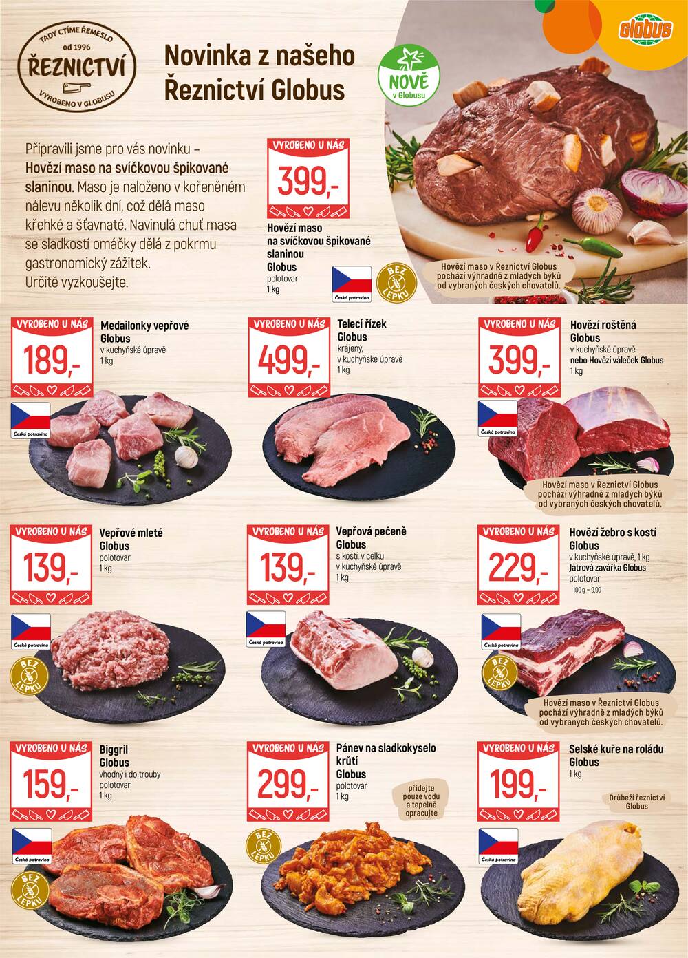 Leták Globus - Akční leták Globus 11.3. - 17.3.2026 - Globus Praha - Zličín - strana 7