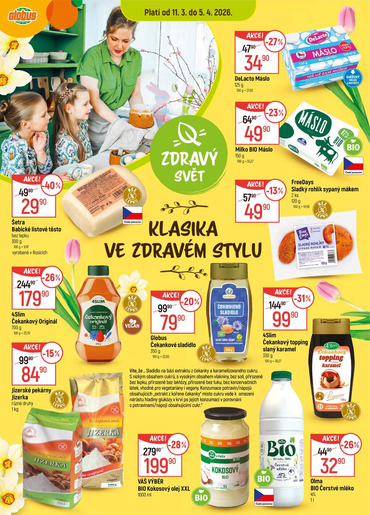 Akční leták Globus 11.3. - 5.4.2026 - Globus České Budějovice strana 5