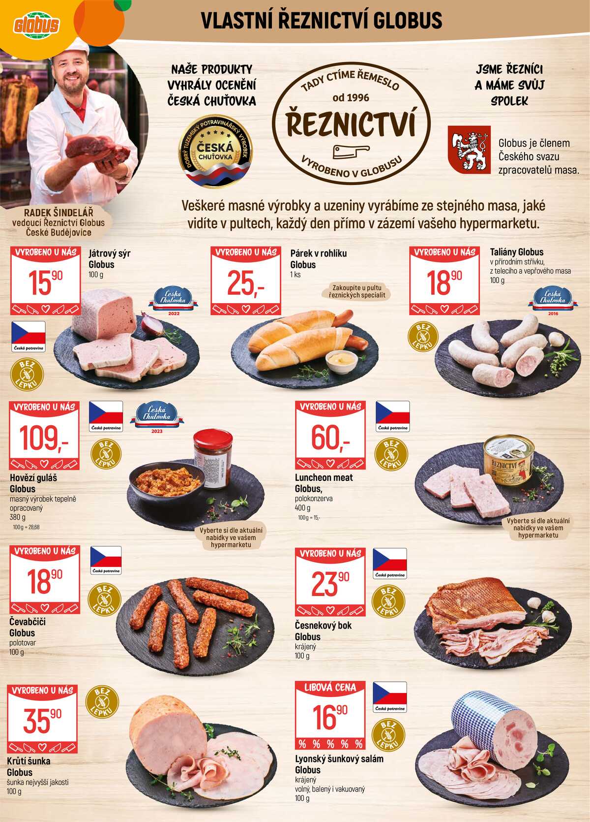 Akční leták Globus 11.3. - 17.3.2026 - Globus České Budějovice strana 6